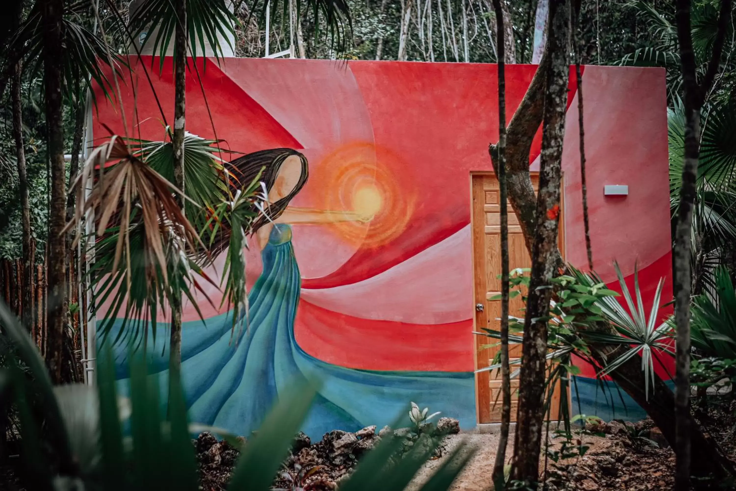 Facade/entrance in Lunita Jungle Experience