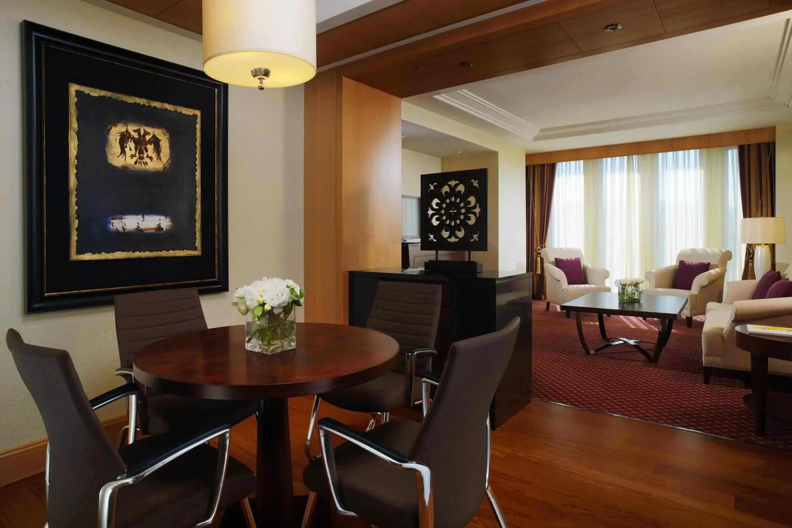 Living room, Dining Area in JW Marriott Hotel Ankara