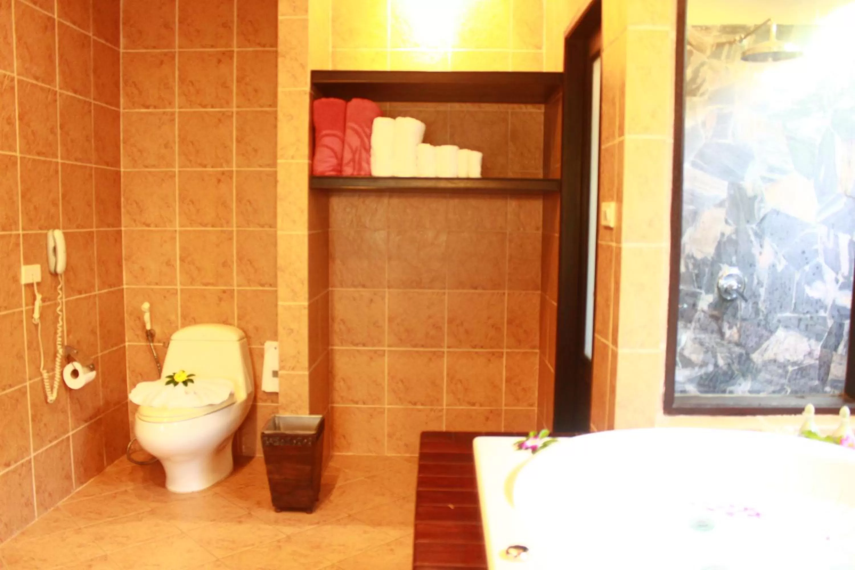 Toilet in Mukdara Beach Villa & Spa Resort