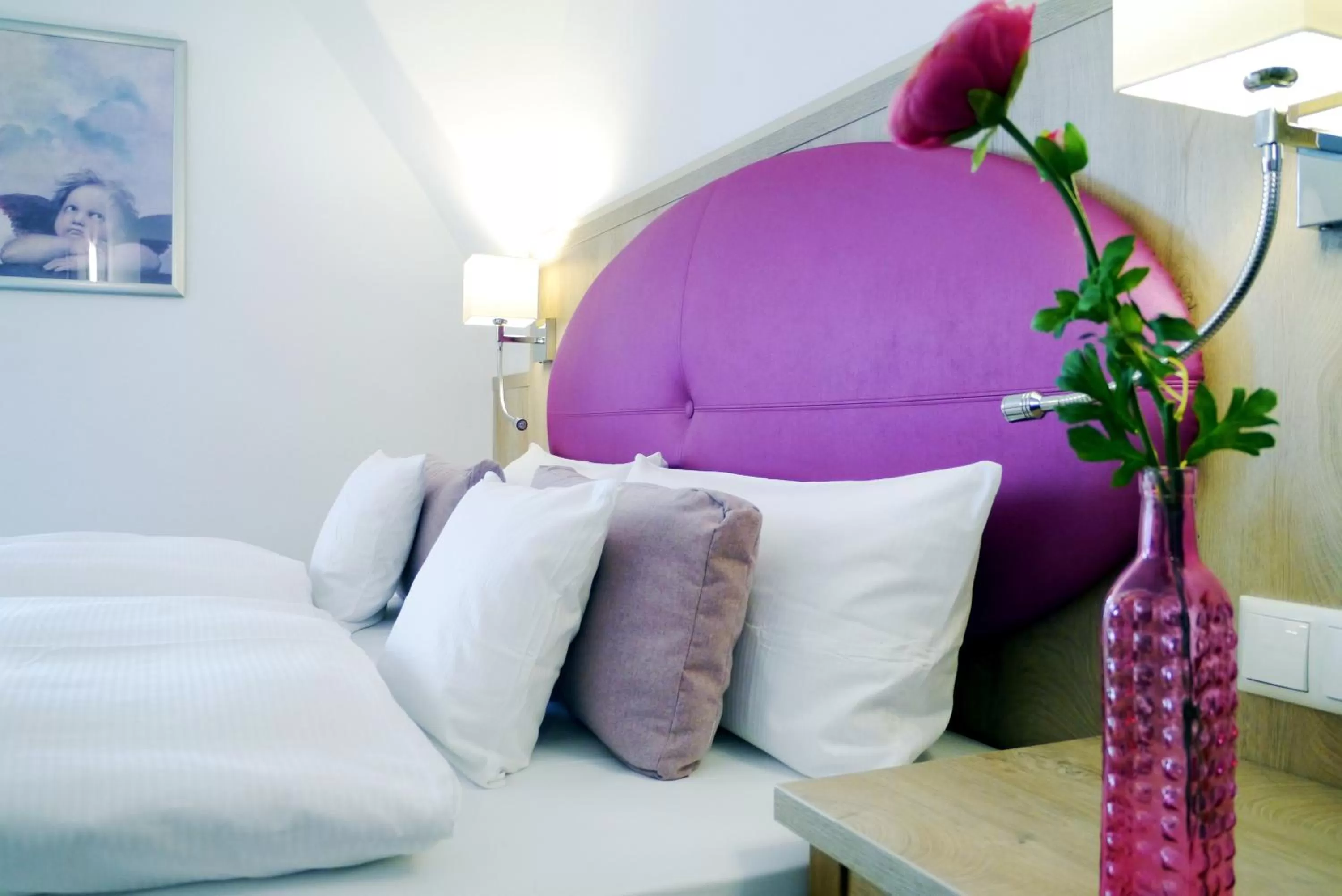 Photo of the whole room, Bed in Das Brunners