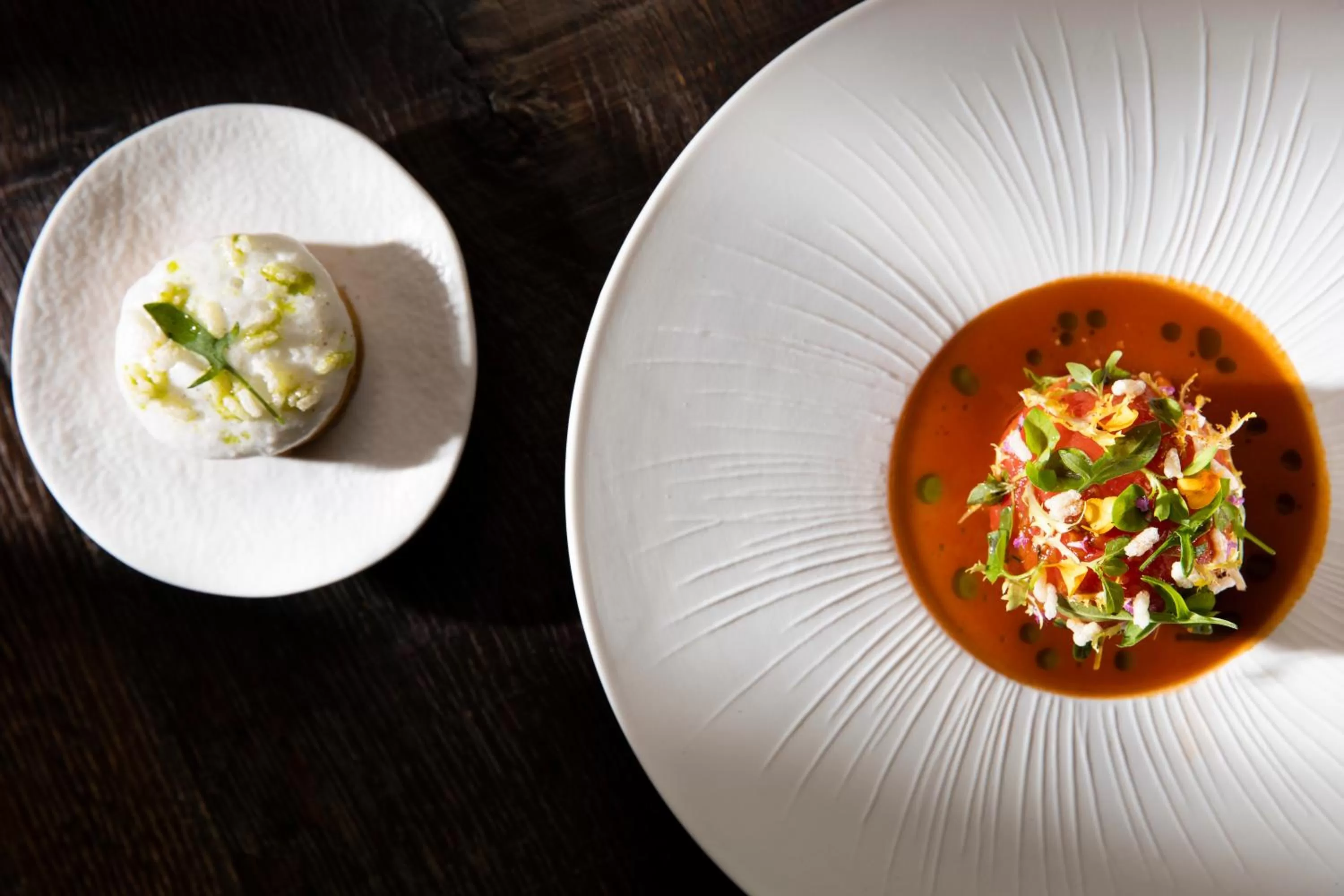 Food close-up in La Ferme Saint Simeon Hotel & Spa - Relais & Chateaux