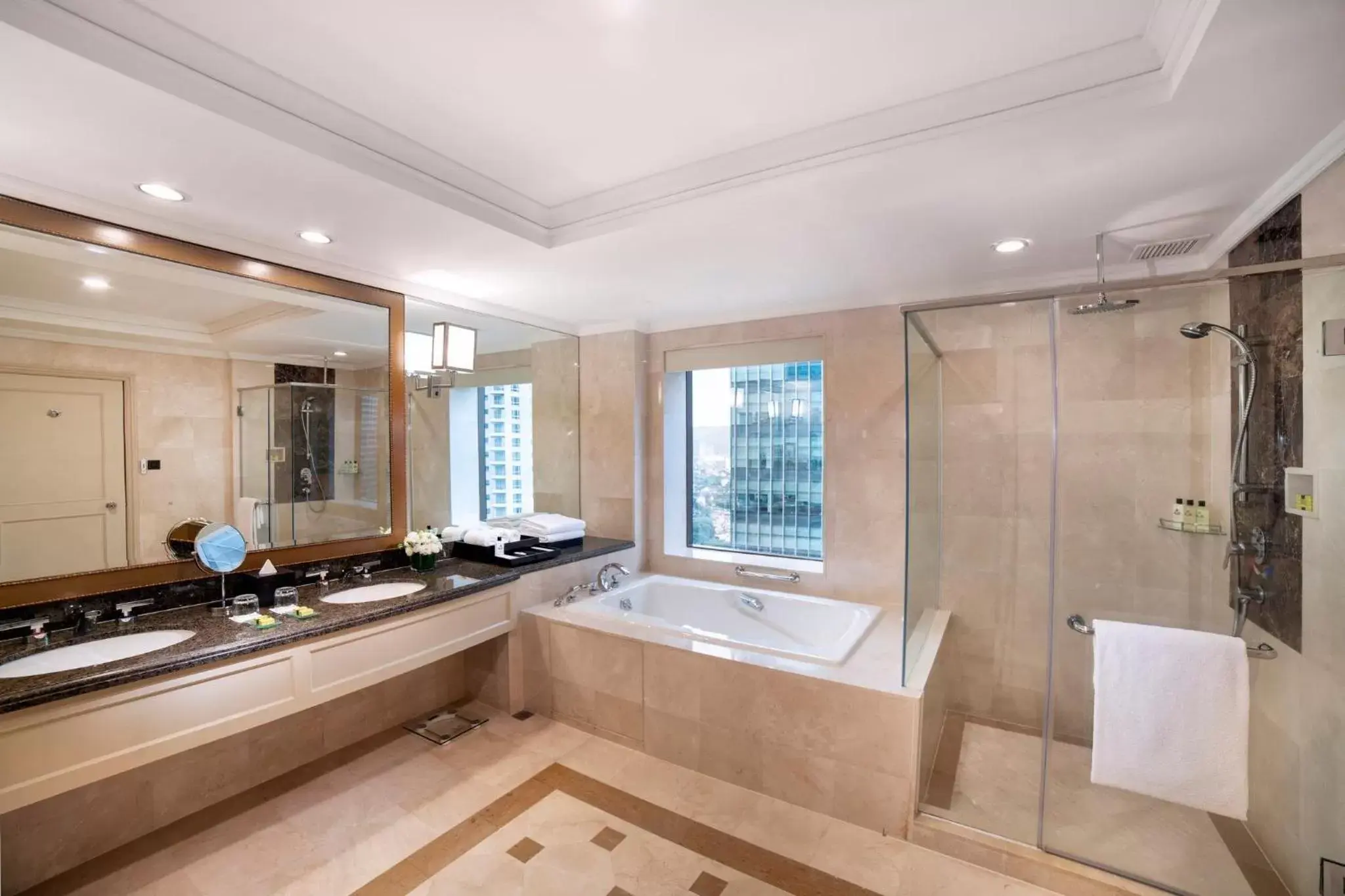 Bathroom in InterContinental Kuala Lumpur, an IHG Hotel