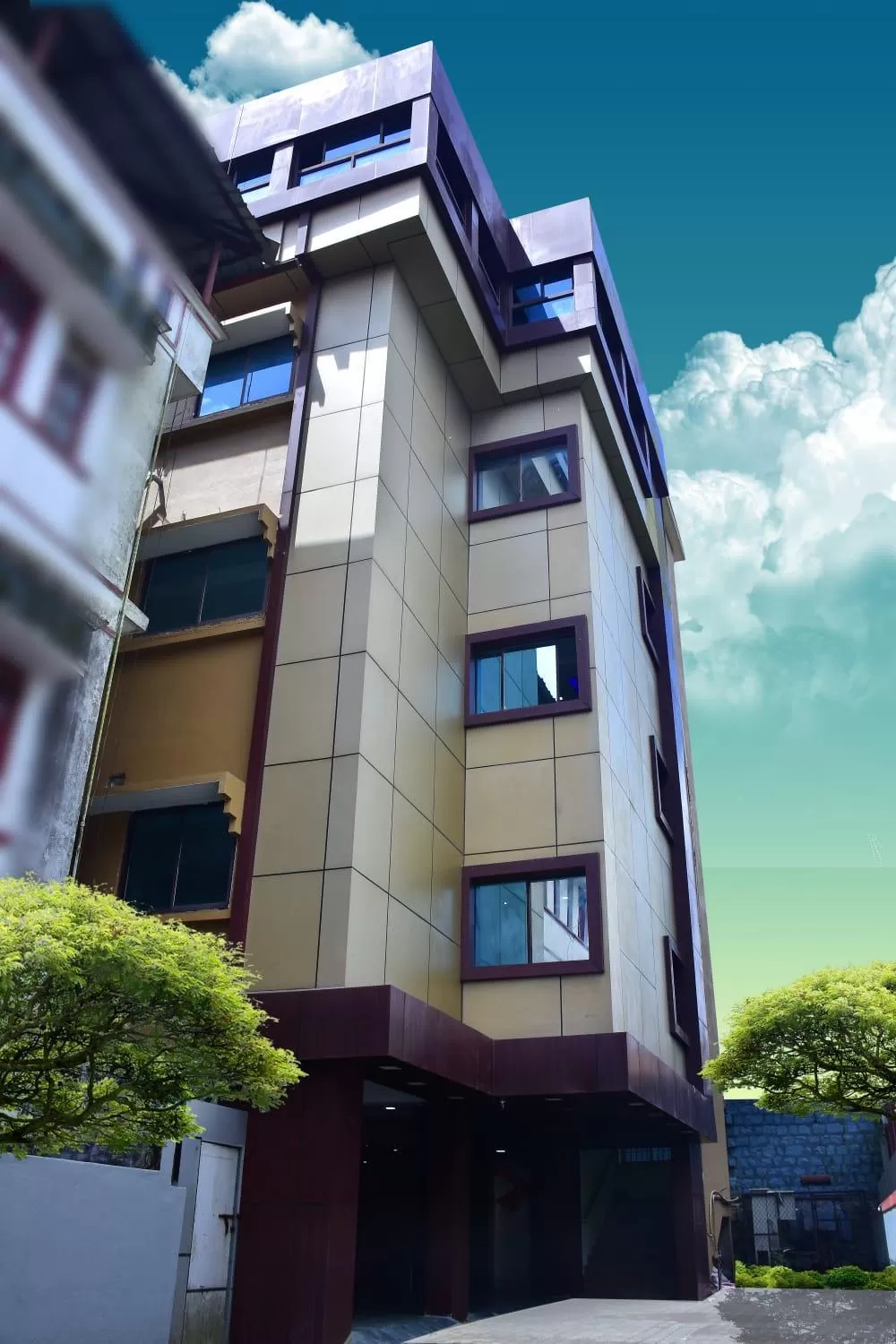 Property building in Hotel La Gowri, Coorg