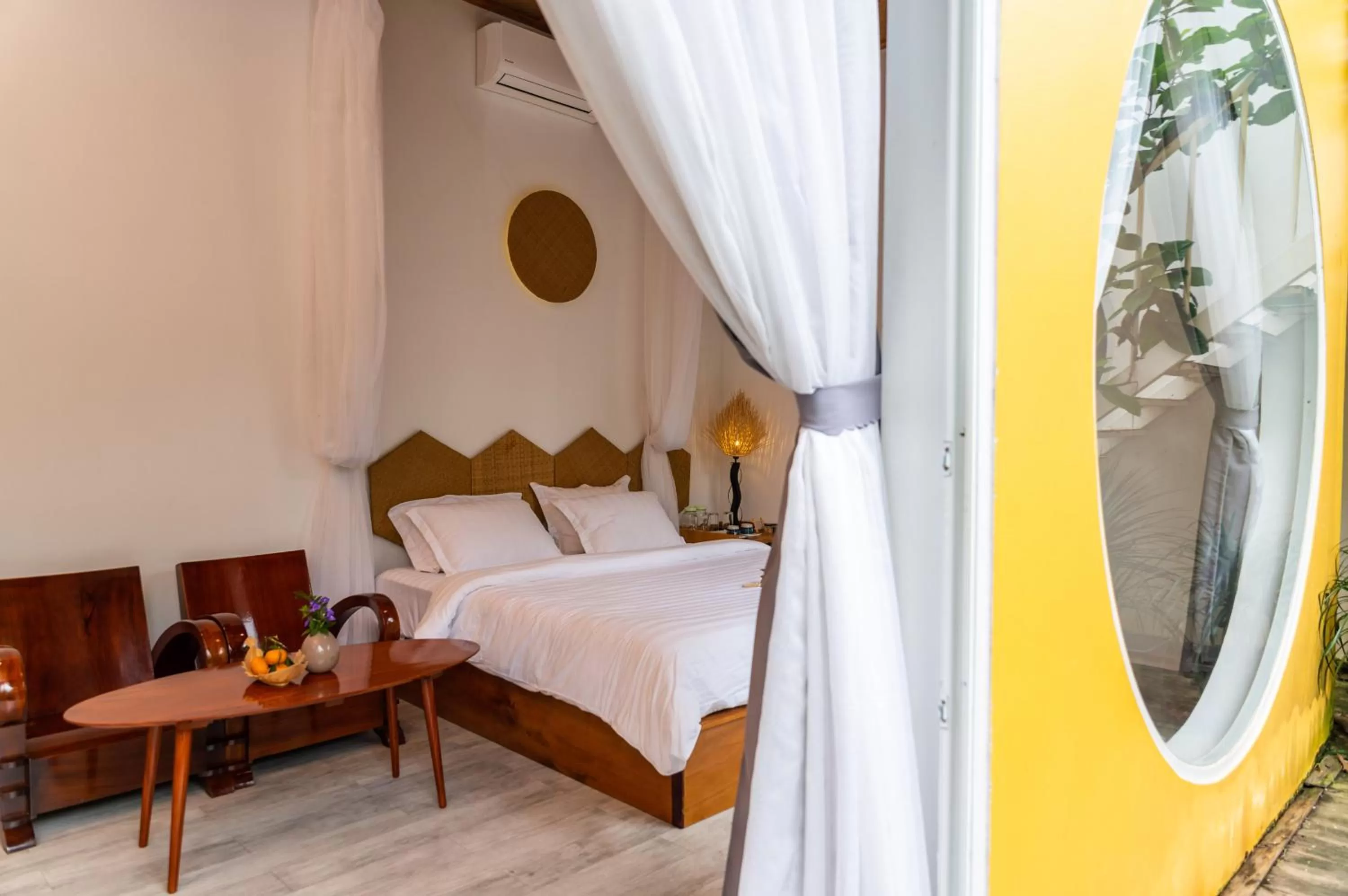 Bedroom, Bed in Binh Minh Eco Lodge