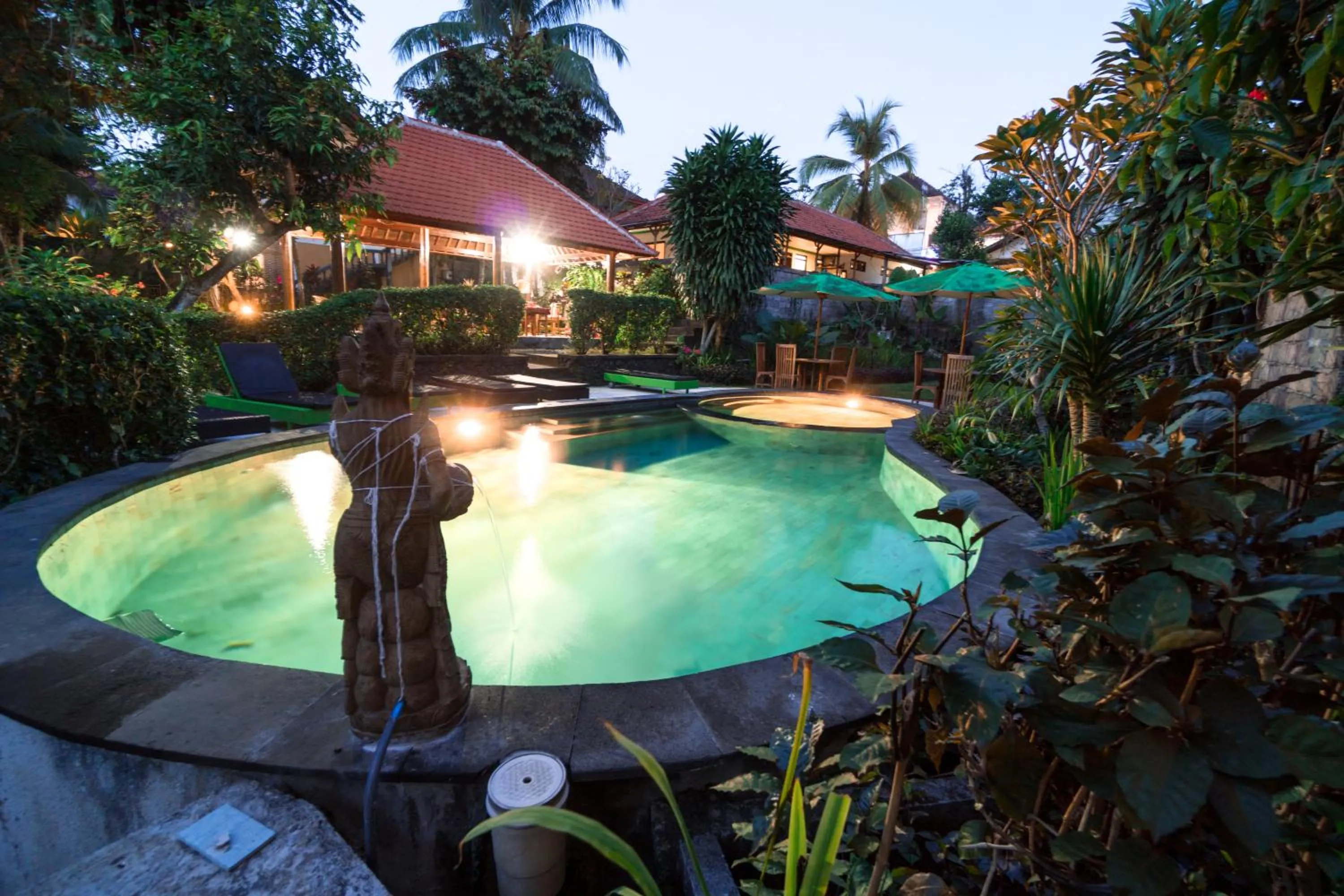 Swimming pool in Argasoka Bungalows