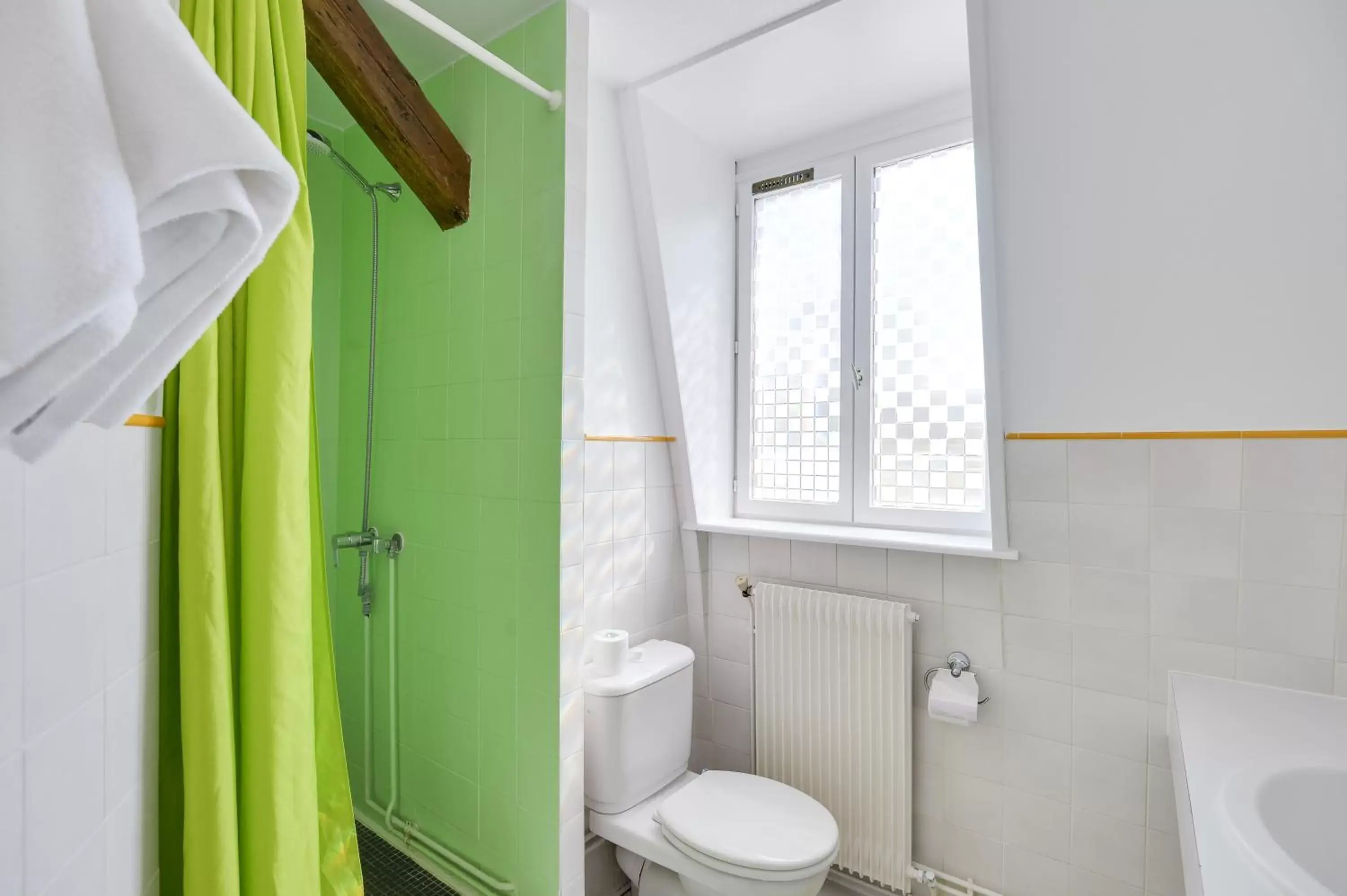 Shower, Bathroom in Brit Hotel Notre Dame