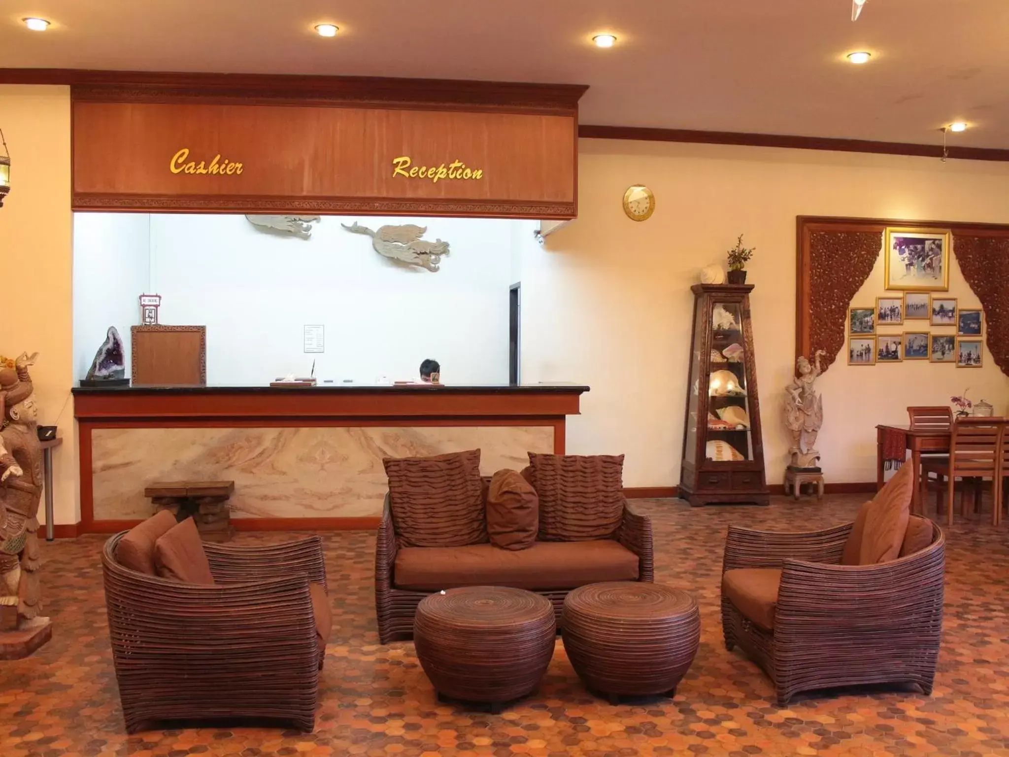 Lobby or reception in Sailom Hotel Hua Hin - SHA Extra Plus Lobby or reception in Sailom Hotel Hua Hin - SHA Extra Plus