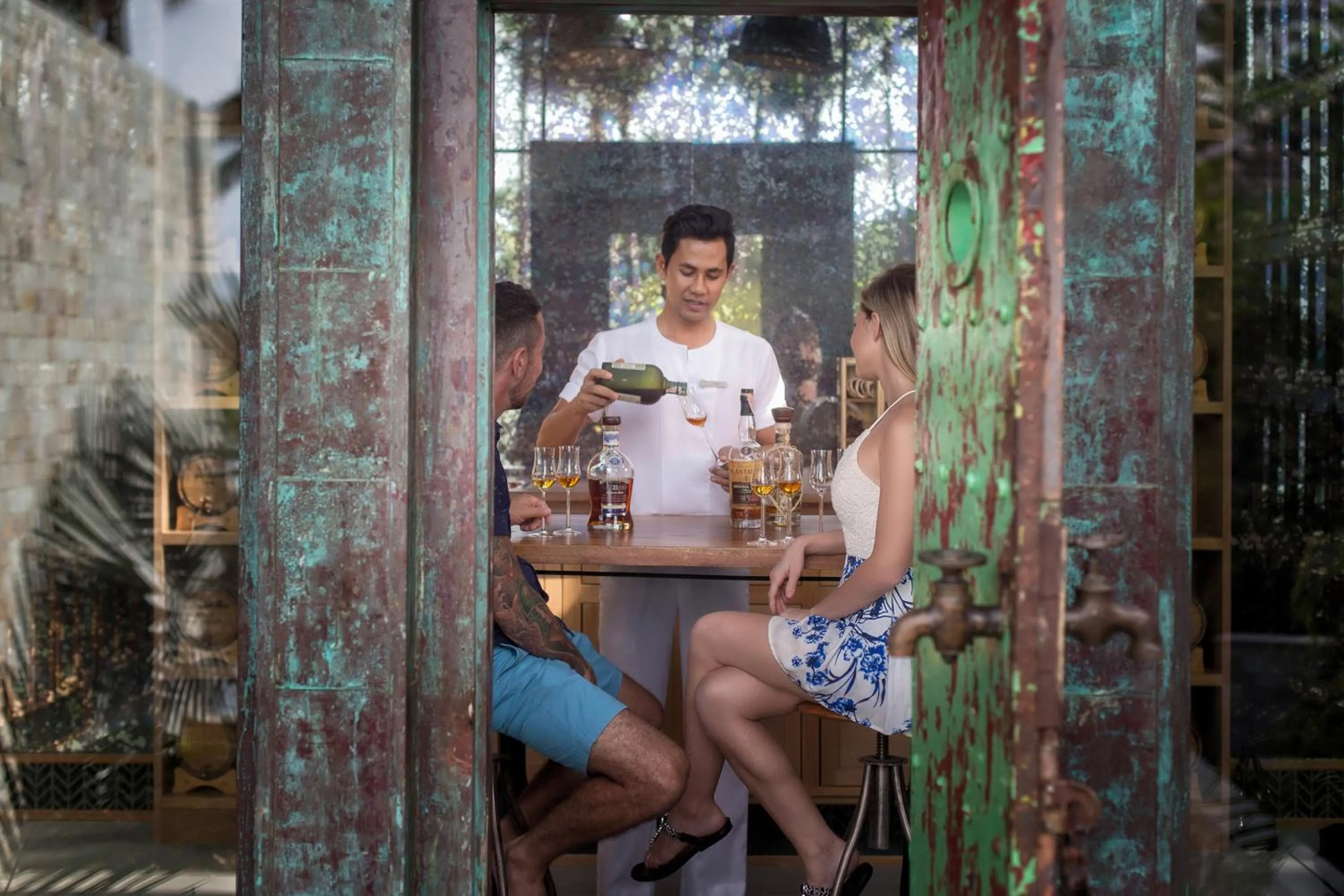 Staff in Four Seasons Resort Koh Samui