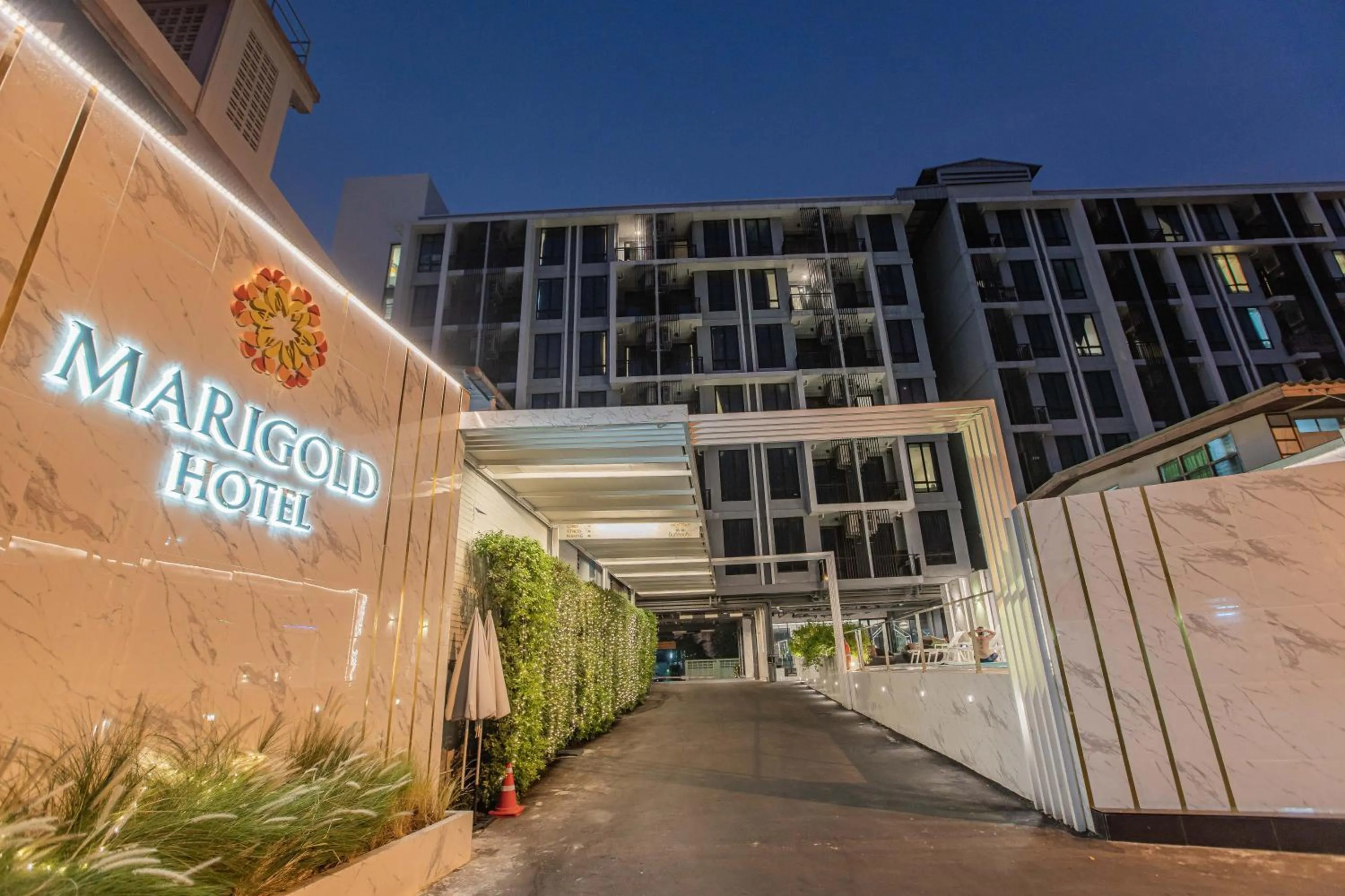 Facade/entrance in Marigold Sukhumvit - Free Shuttle to BTS Bearing Station