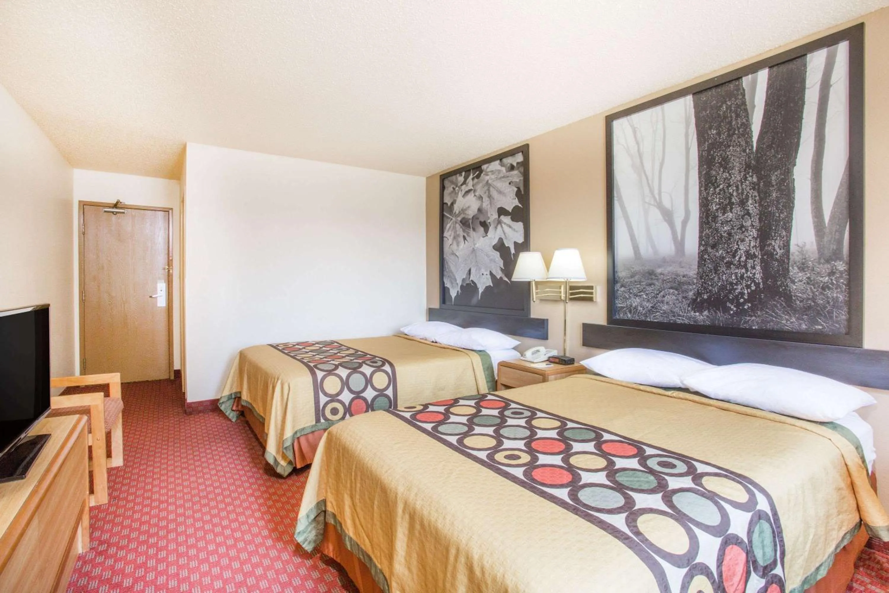 Photo of the whole room, Bed in Super 8 by Wyndham Lexington VA