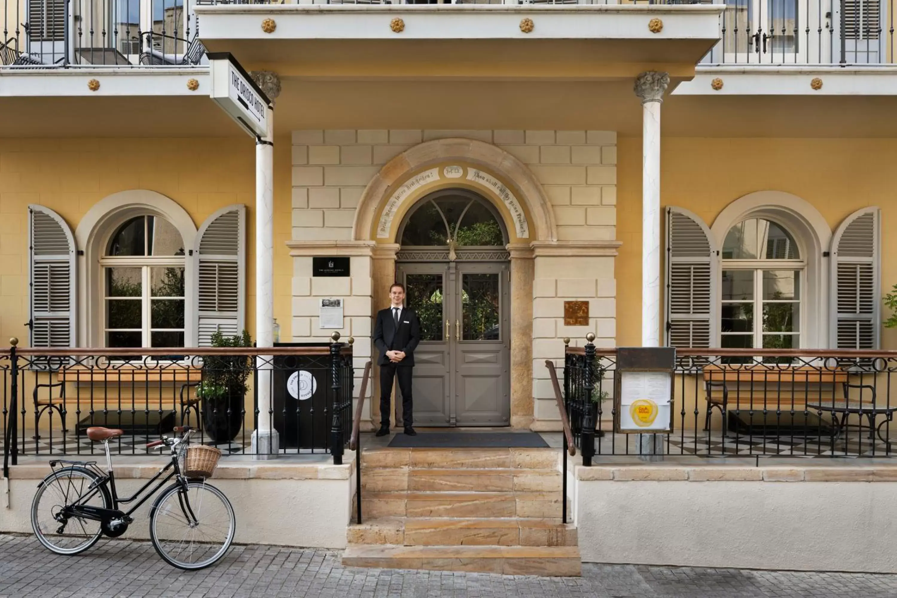 Facade/entrance in The Drisco - Relais & Châteaux