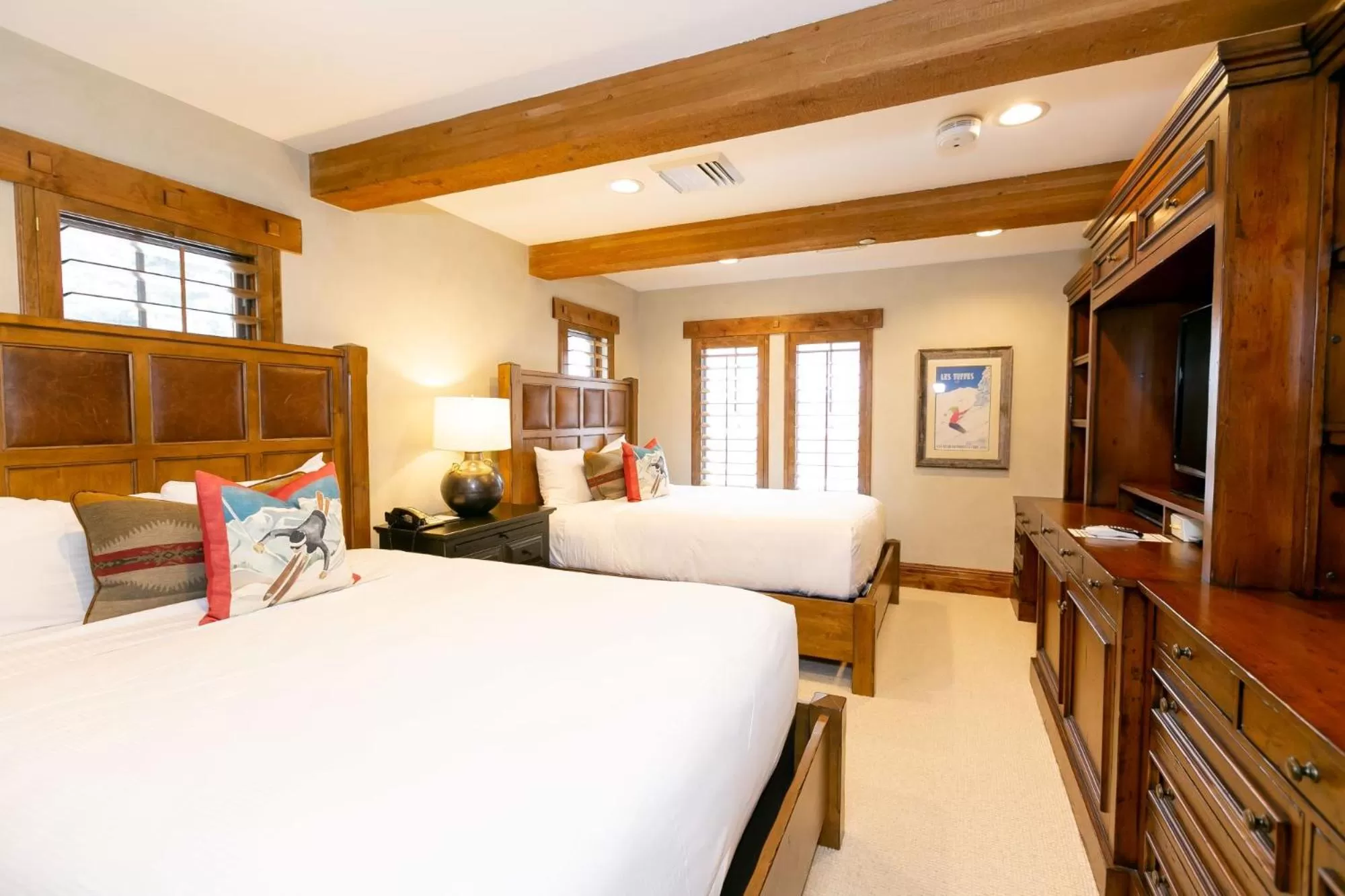 Bed in The Chateaux Deer Valley