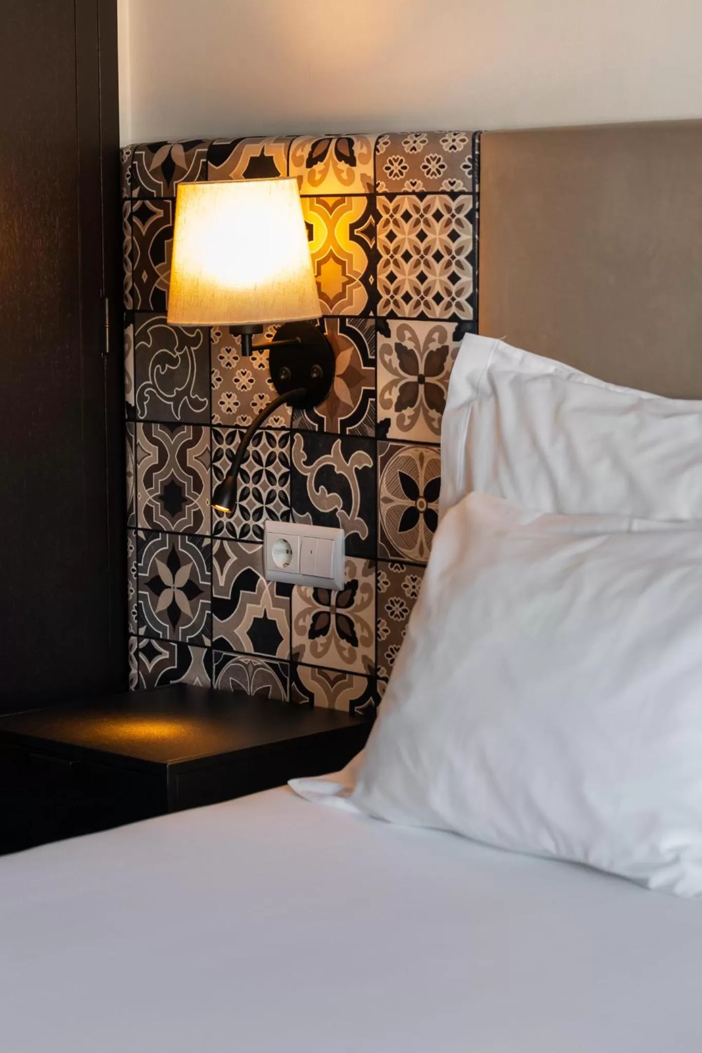 Bed in AquaHotel by Aqualeisure