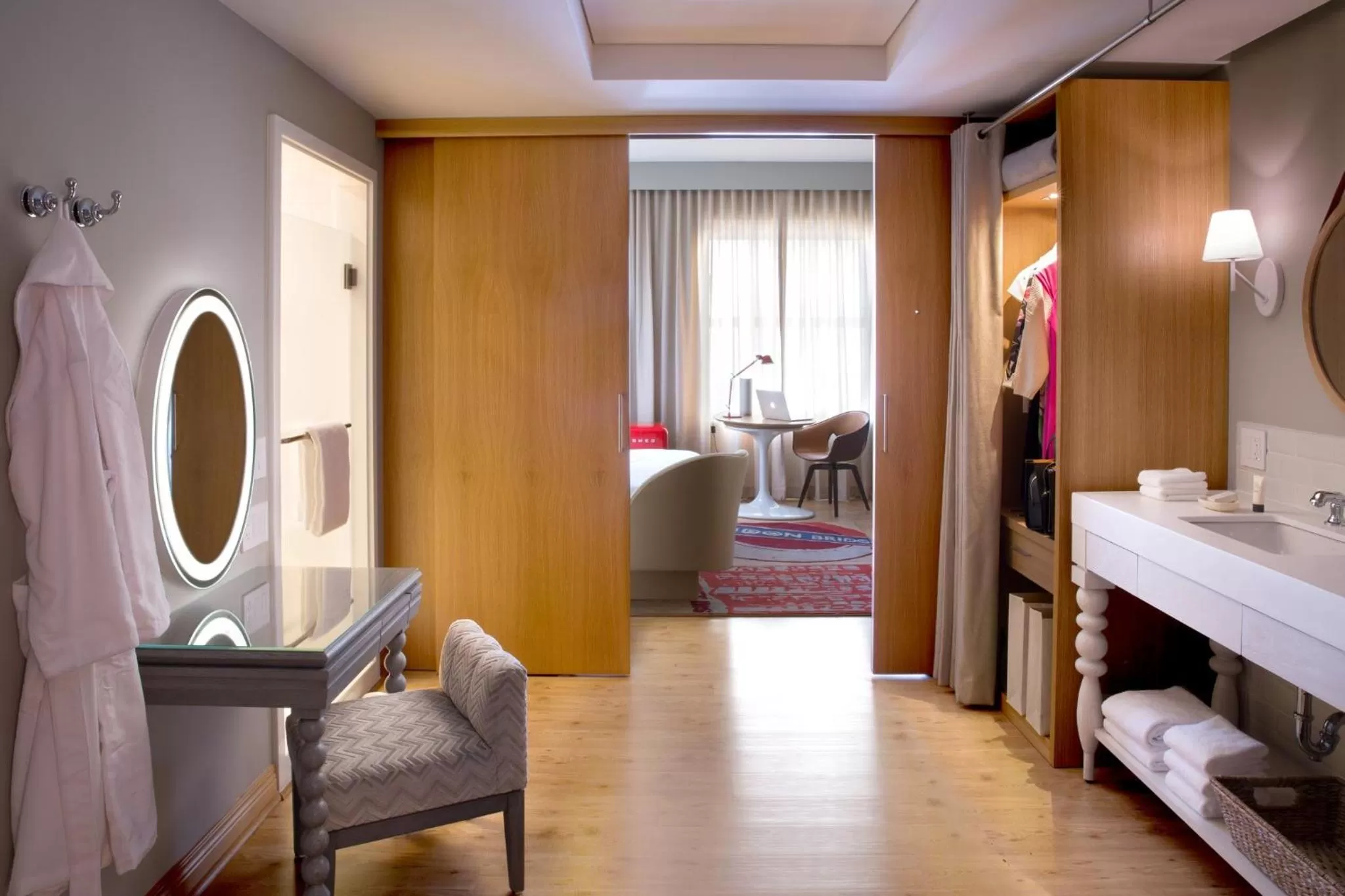 Photo of the whole room, Bed in Virgin Hotels Chicago