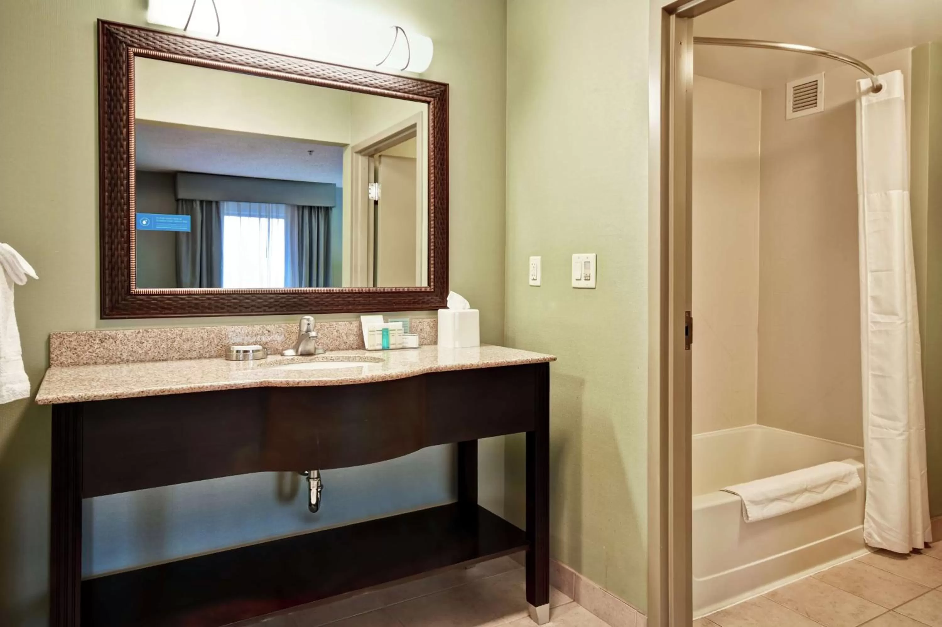 Bathroom in Hampton Inn & Suites Detroit-Canton