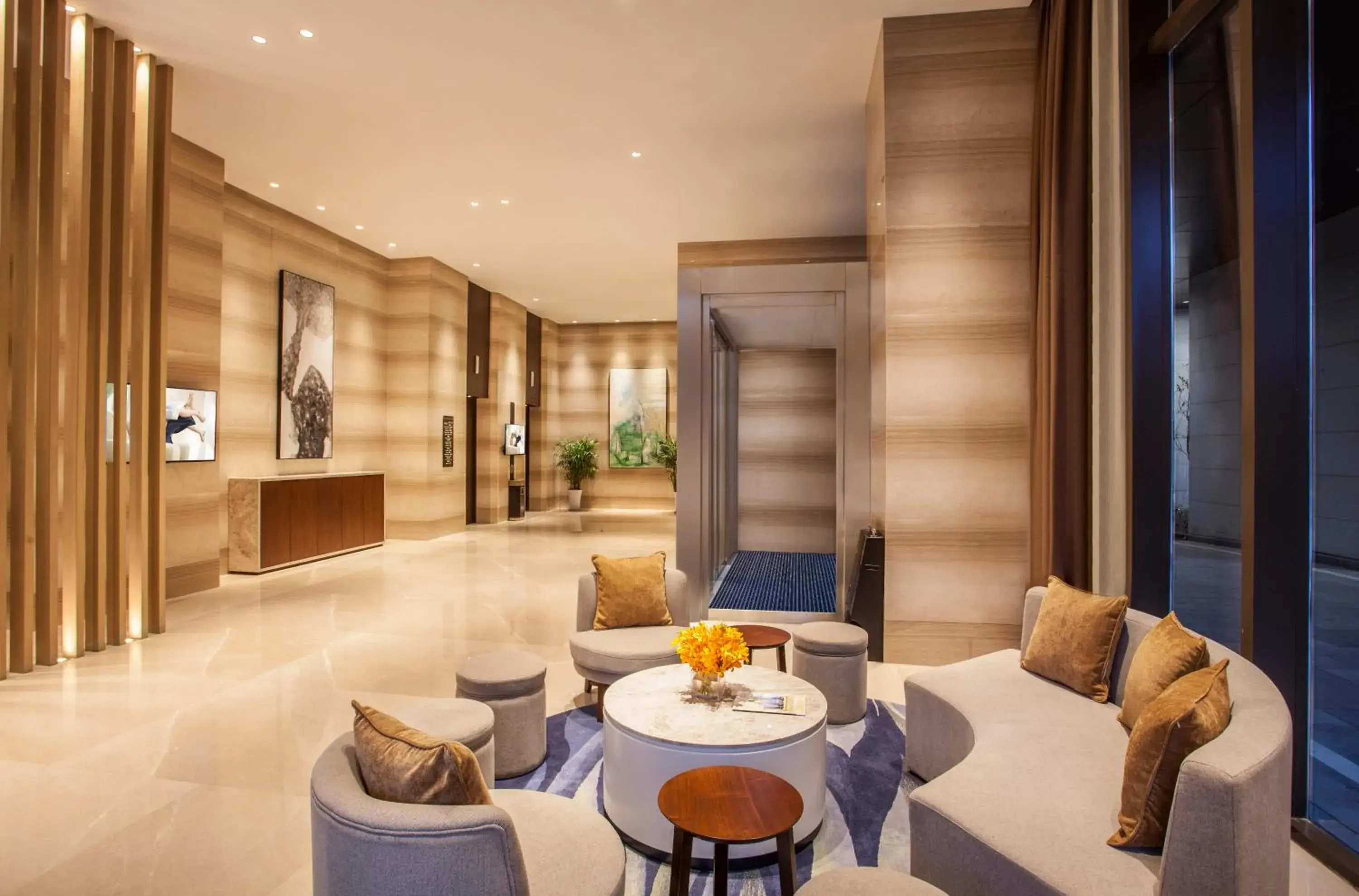 Lobby or reception in Somerset Xindicheng Xi'an Lobby or reception in Somerset Xindicheng Xi'an