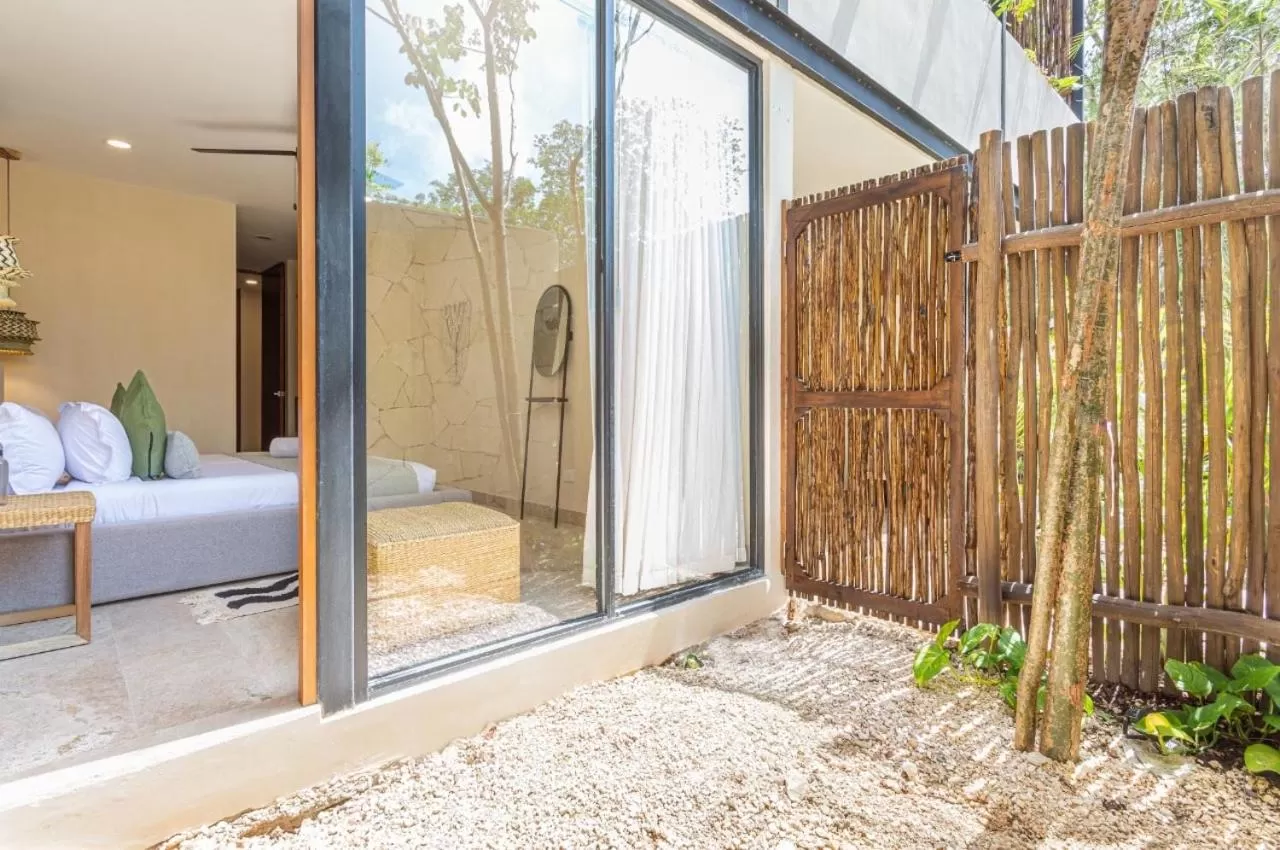 Garden in Kuukum Tulum Hotel