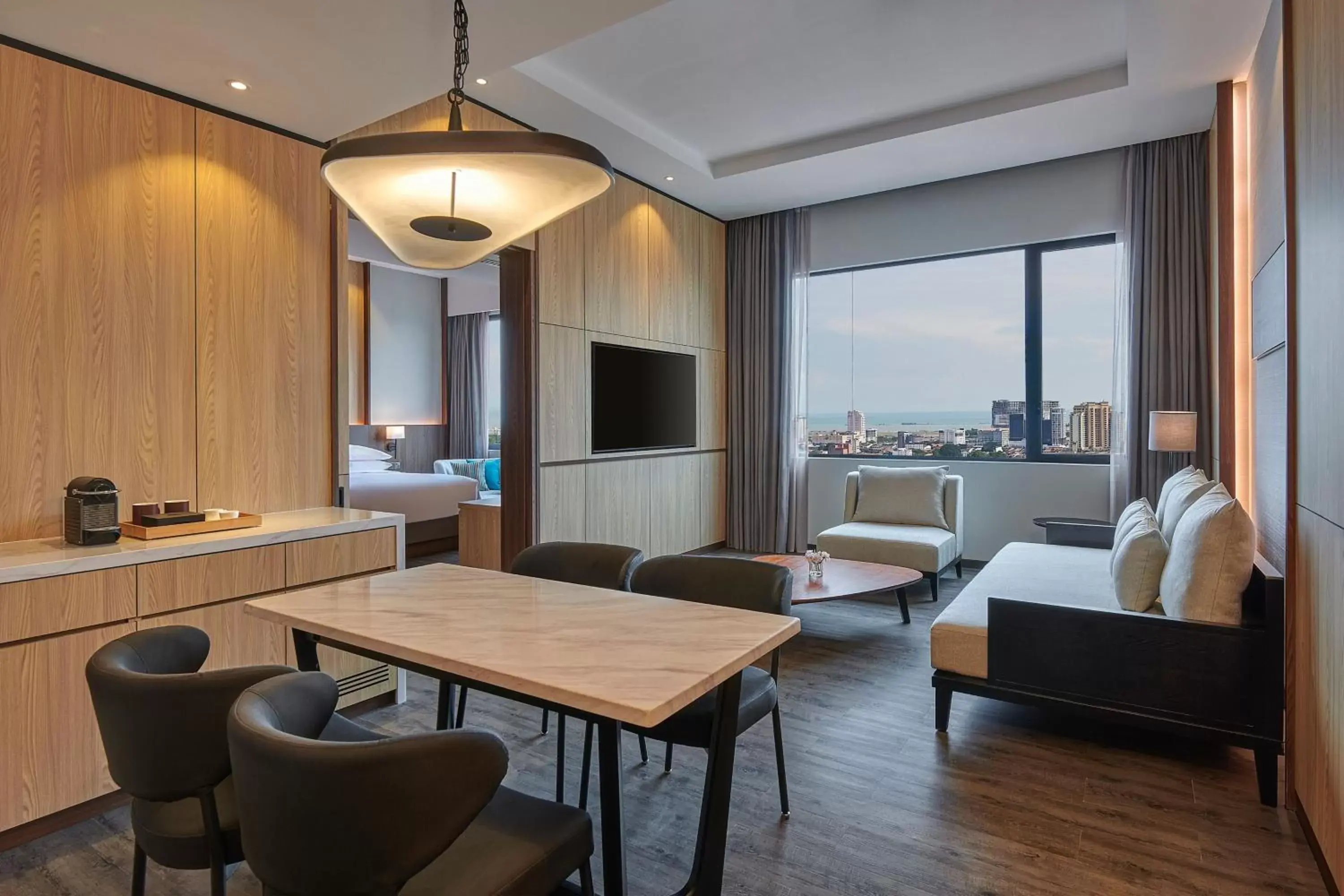 Photo of the whole room, Seating Area in Courtyard by Marriott Melaka