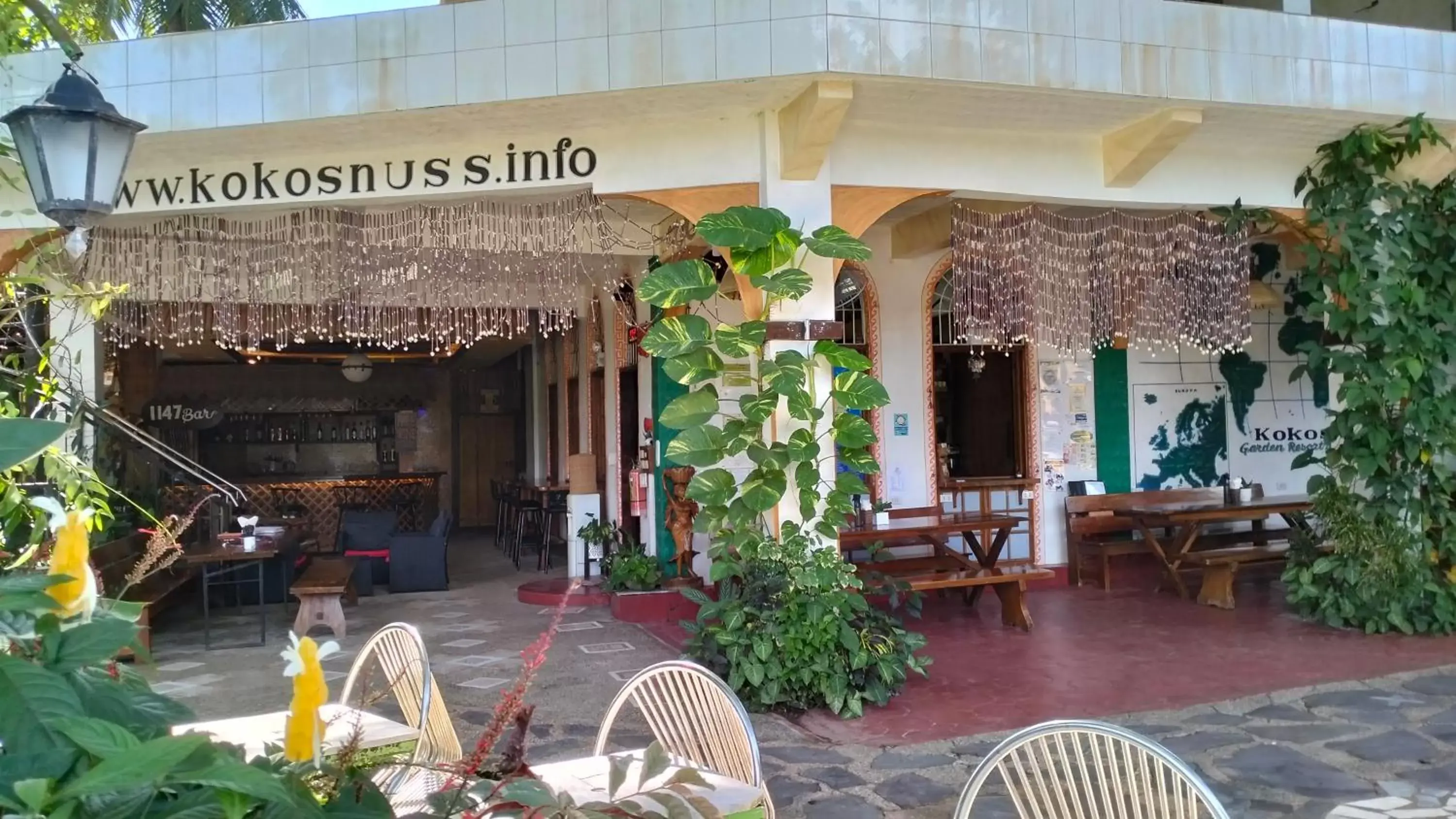 Restaurant/places to eat in Kokosnuss Garden Resort