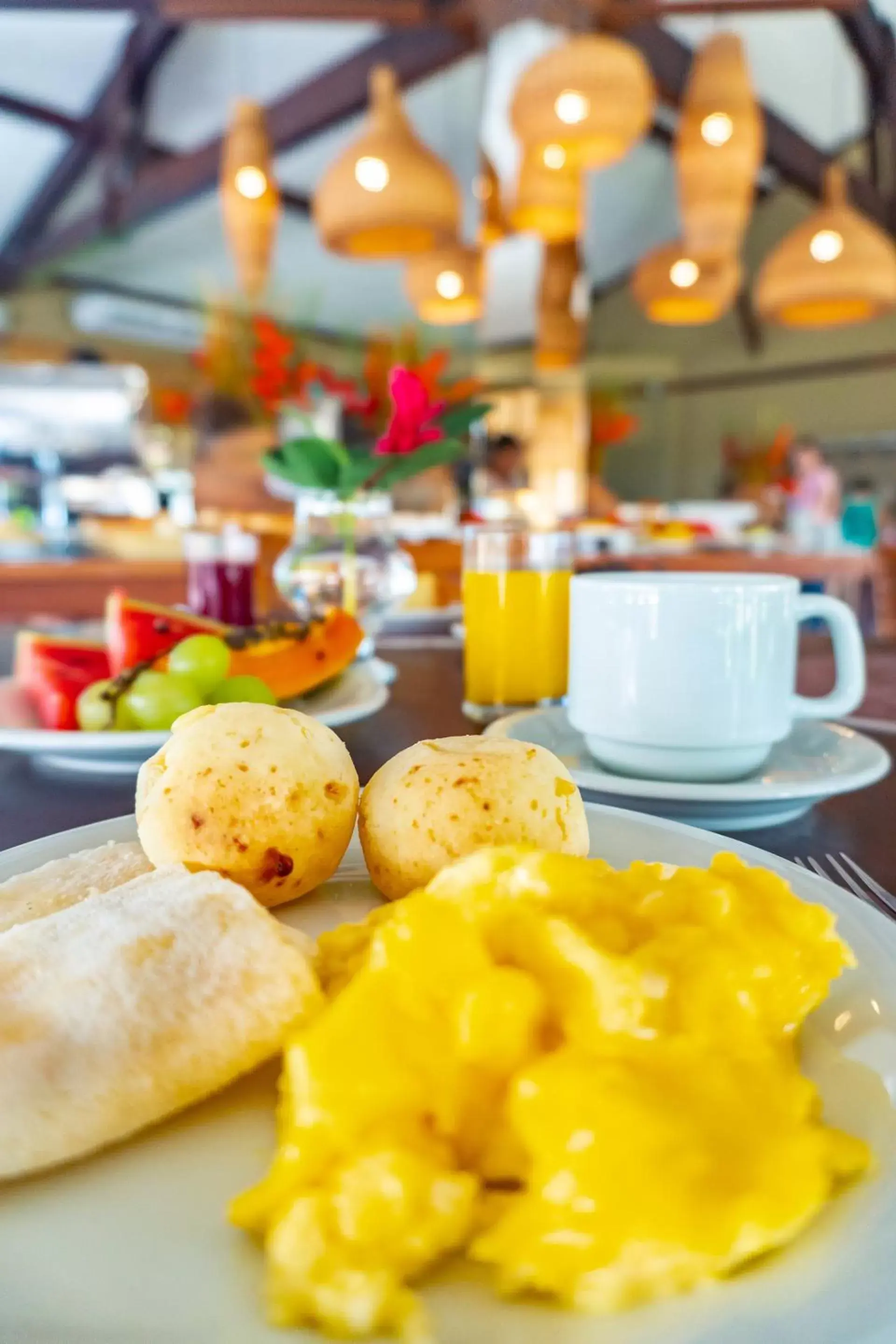 Breakfast, Food in Porto Seguro Eco Bahia Hotel