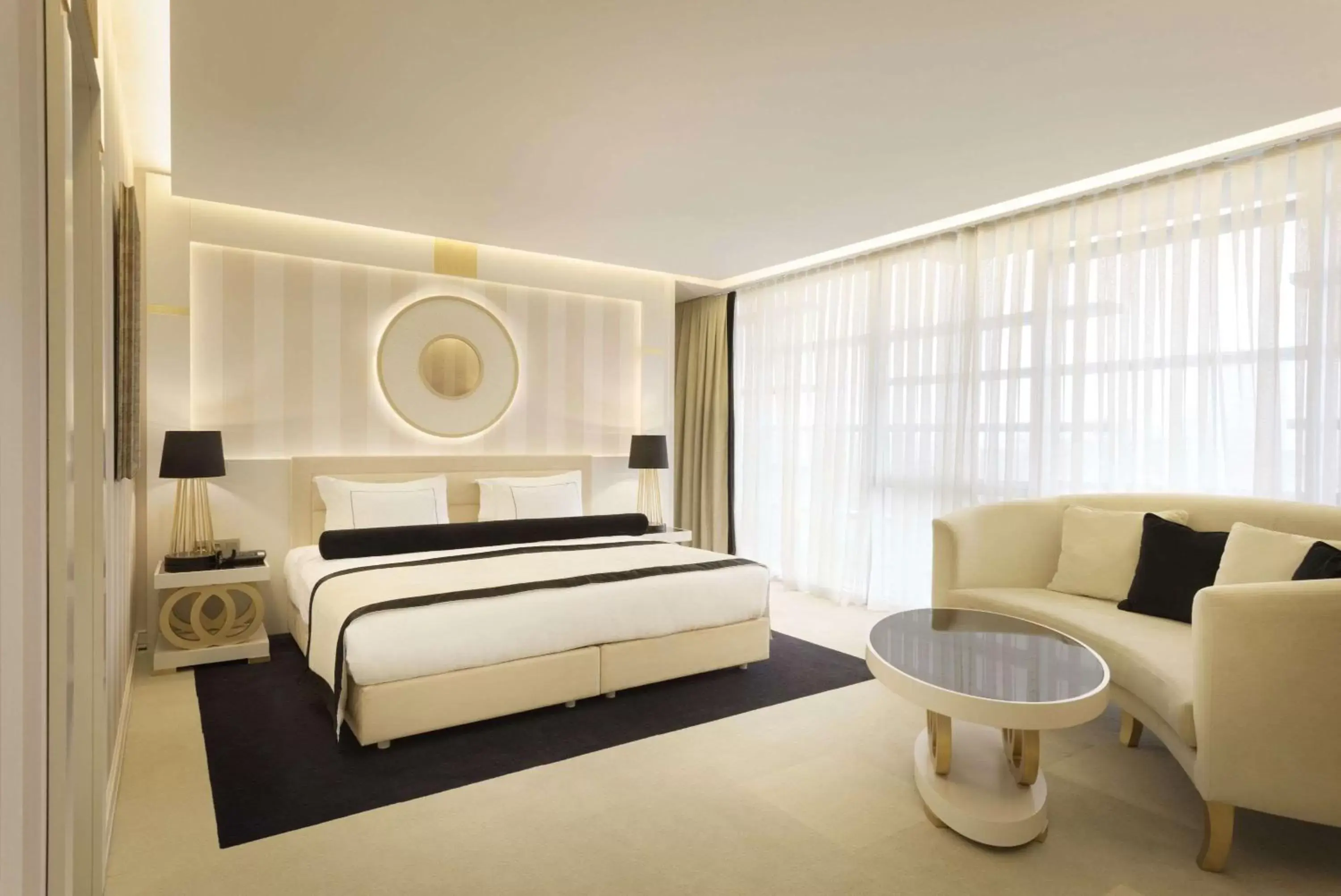 Photo of the whole room, Bed in Ramada Hotel & Suites by Wyndham Istanbul- Sisli