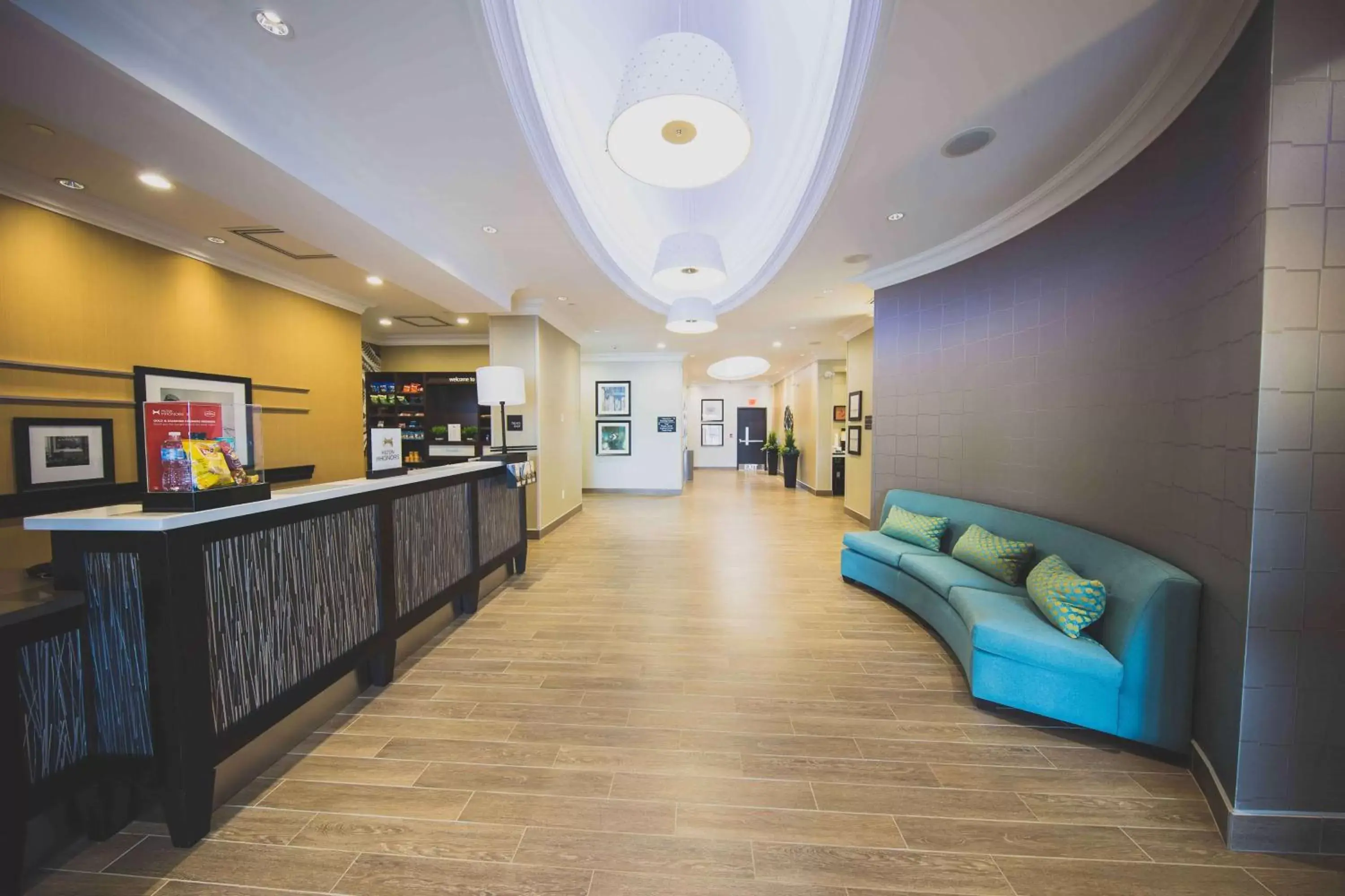 Lobby or reception in Hampton Inn & Suites by Hilton Bolton Lobby or reception in Hampton Inn & Suites by Hilton Bolton