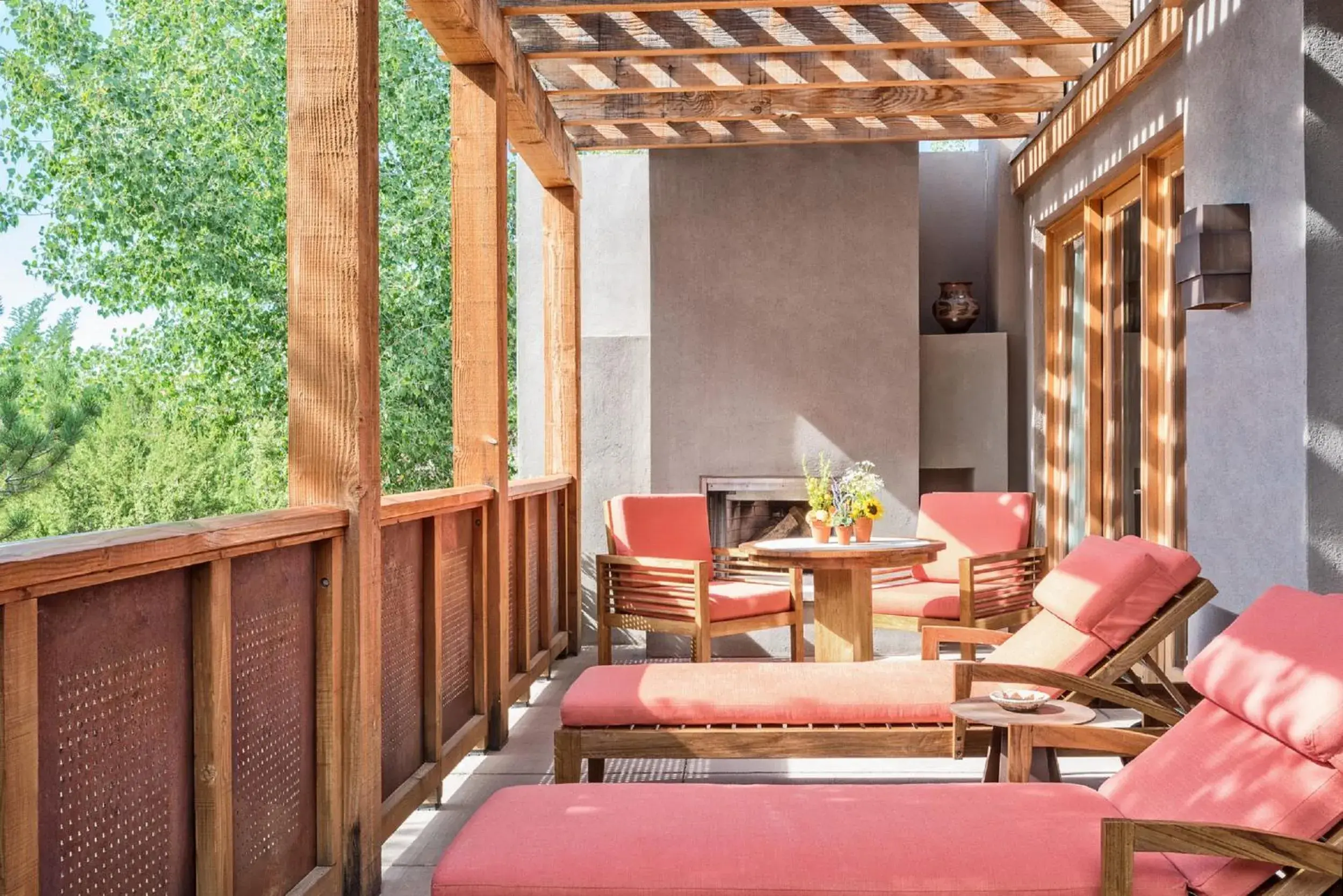 Balcony/Terrace, Restaurant/Places to Eat in Four Seasons Resort Rancho Encantado Santa Fe
