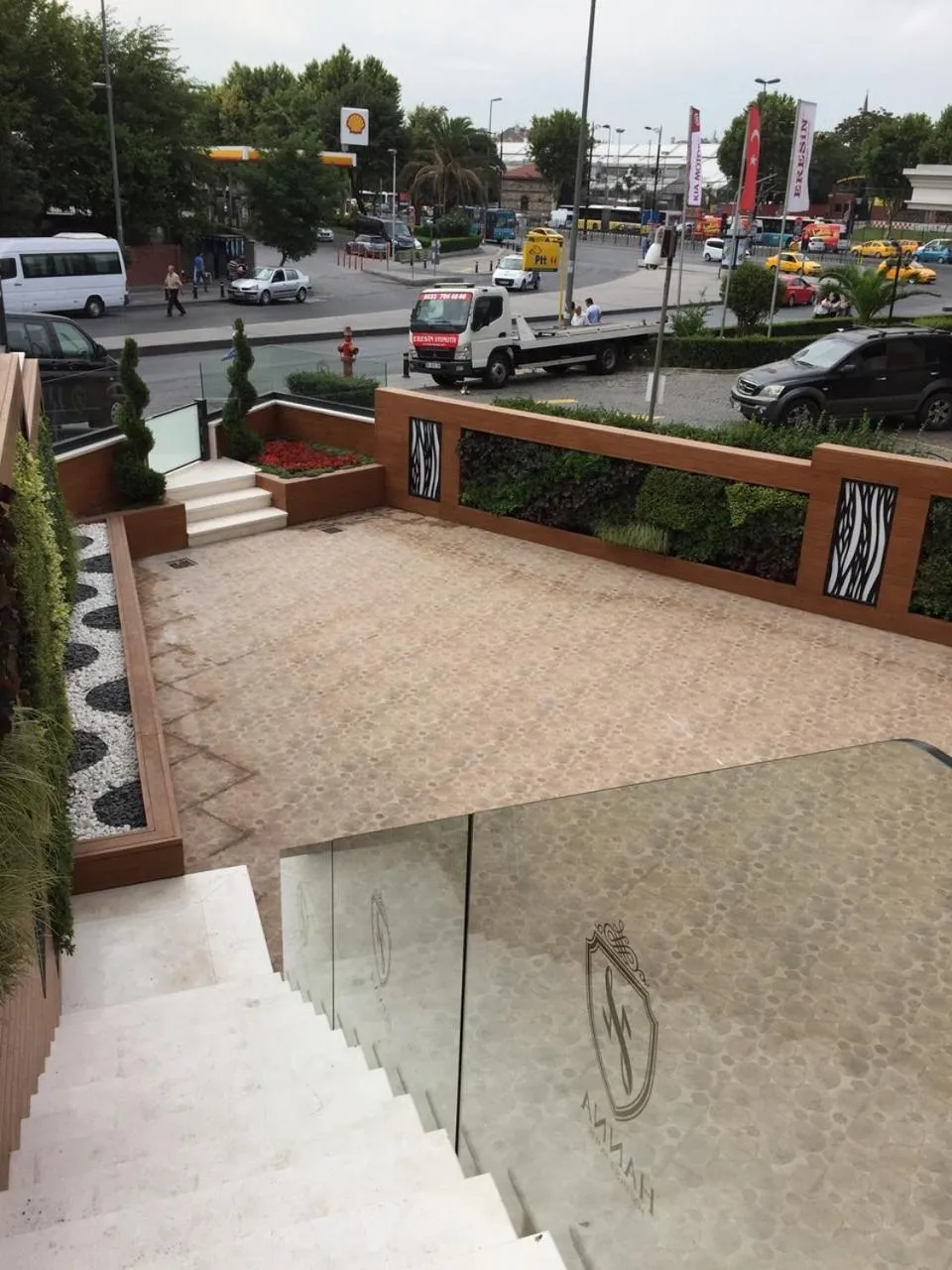 Decorative detail in Hanna Hotel