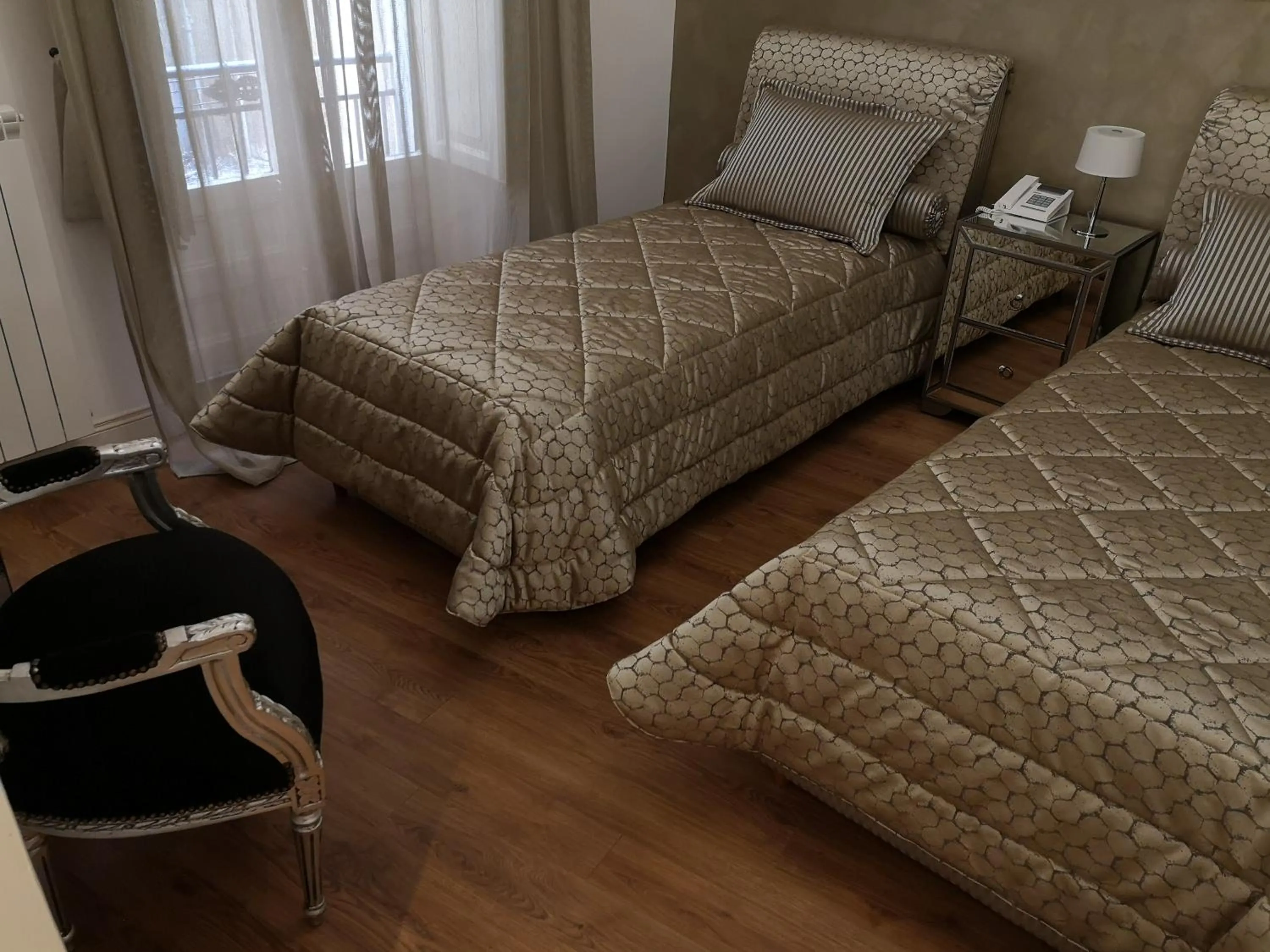 Photo of the whole room, Bed in B&B Palazzo del Teatro