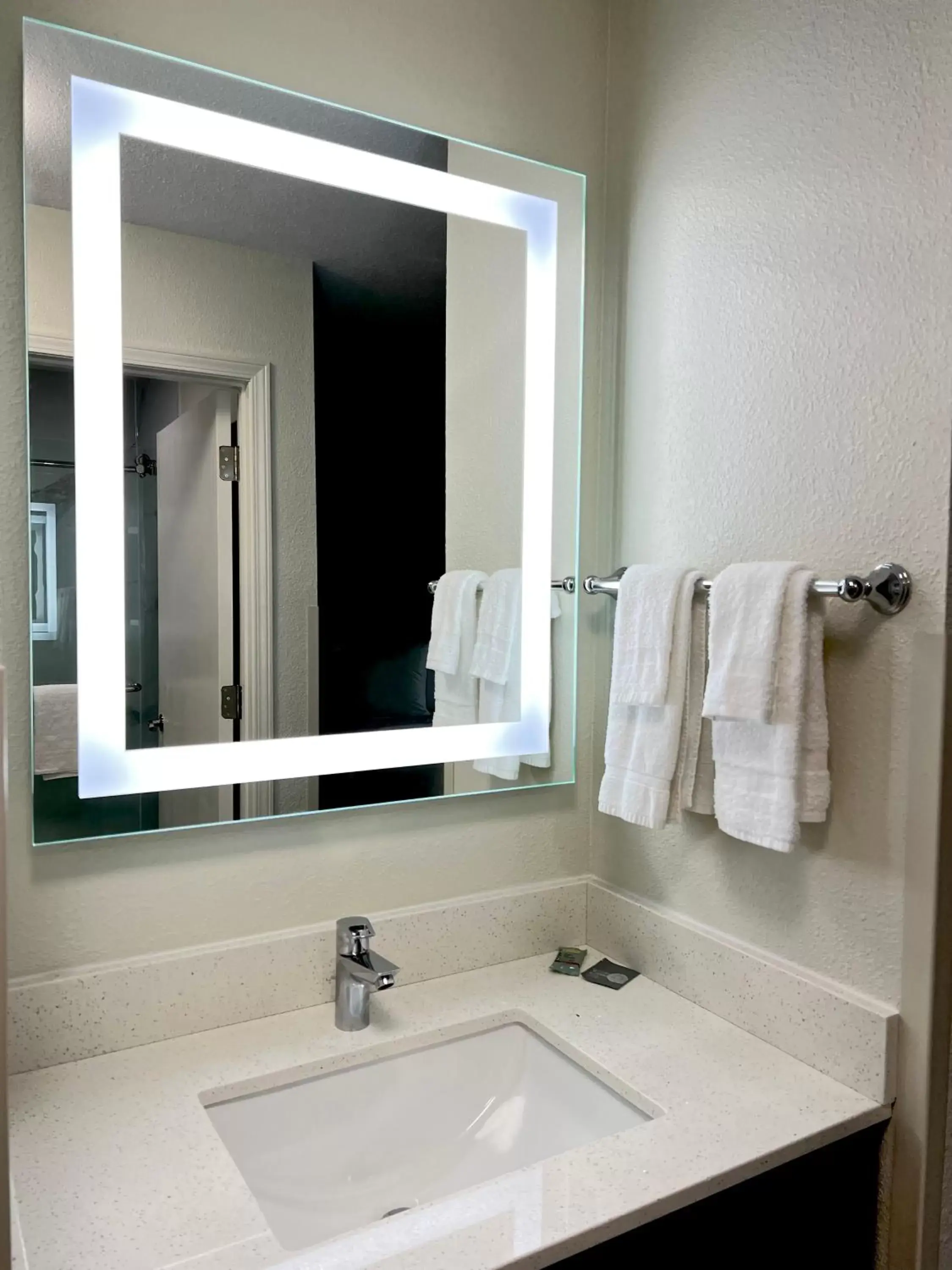 Bathroom in Americas Best Value Inn Wisconsin Dells-Lake Delton - Newly renovated