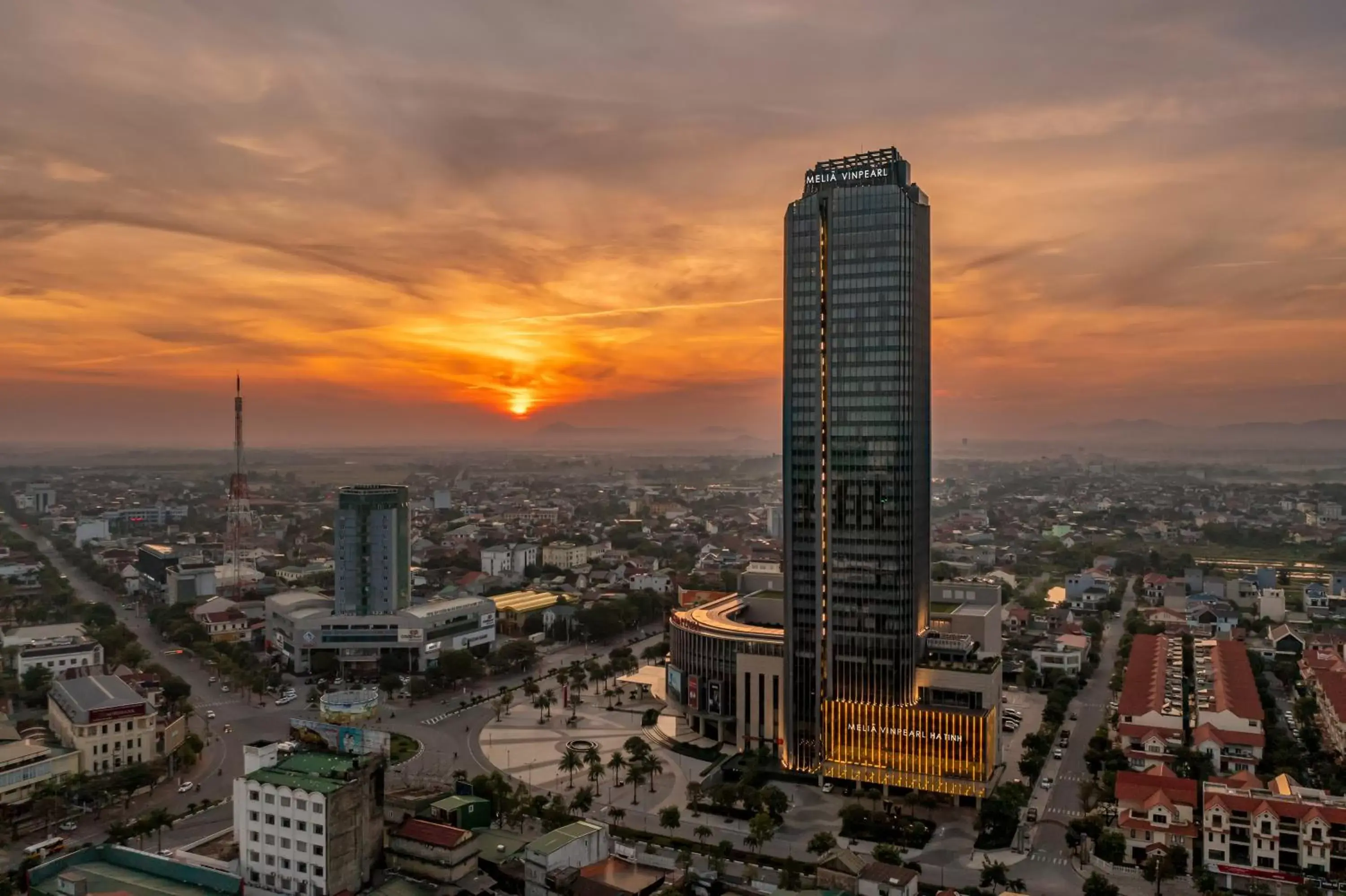 Property building, Bird's-eye View in Meliá Vinpearl Ha Tinh