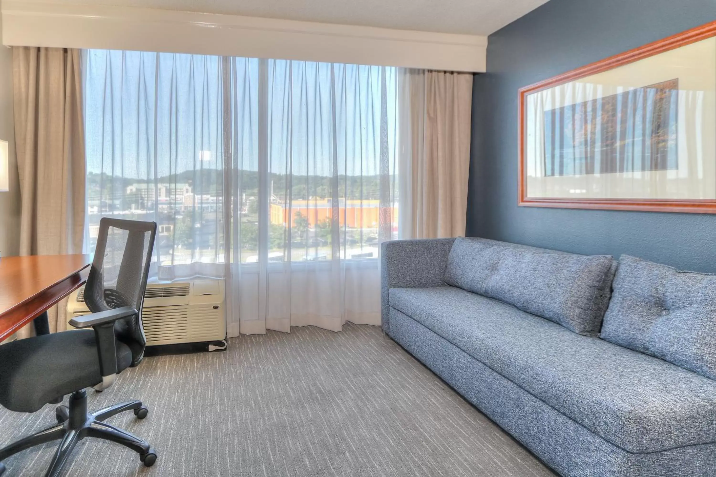 Seating Area in The Ramsey Hotel and Convention Center