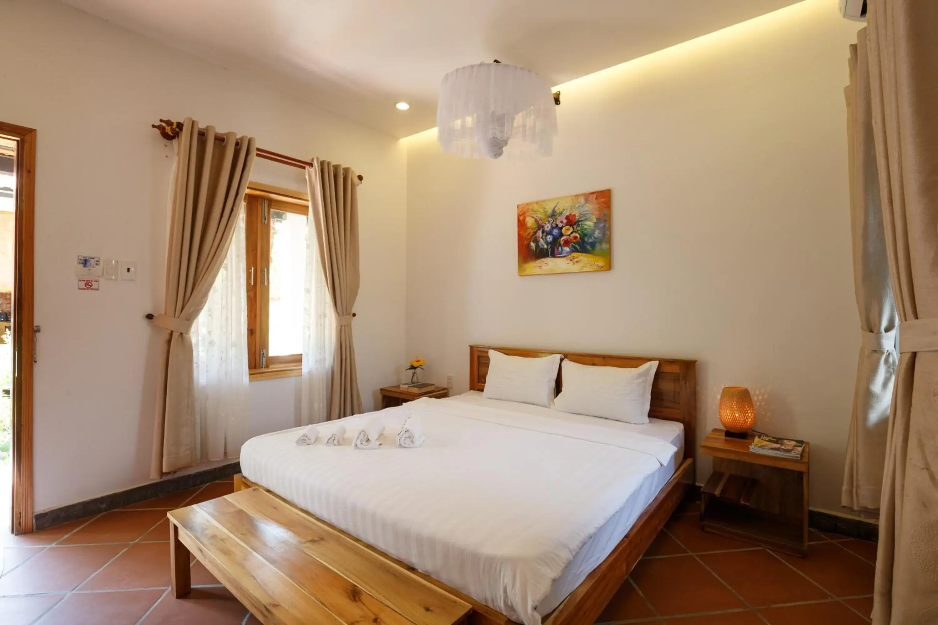 Bed in Miana Resort Phu Quoc