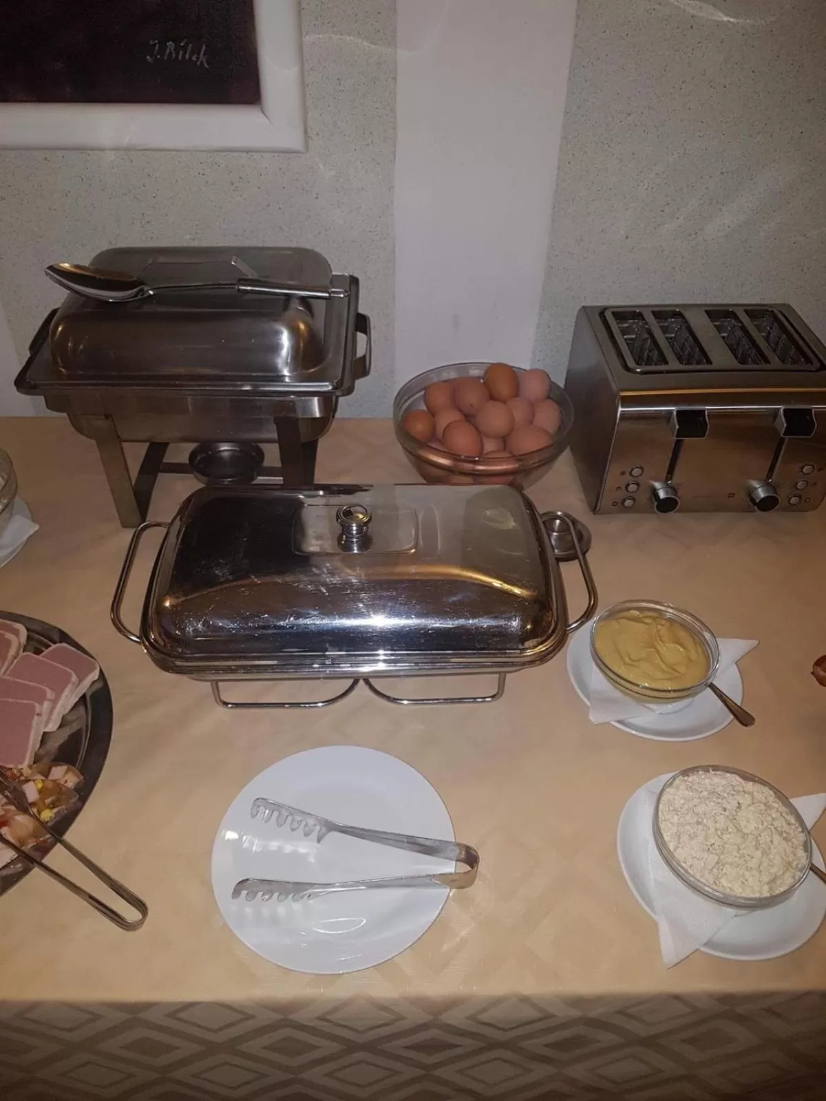 Buffet breakfast in Wellness Hotel Central