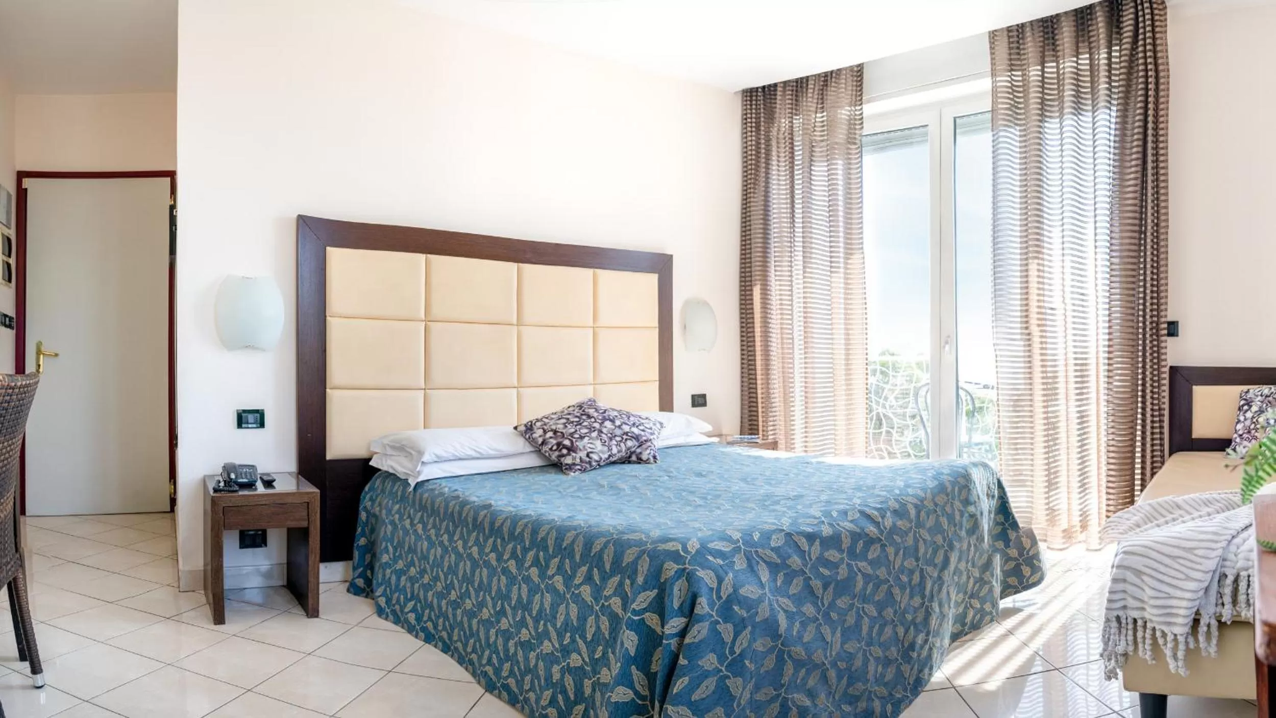 Bed in Hotel Marinella