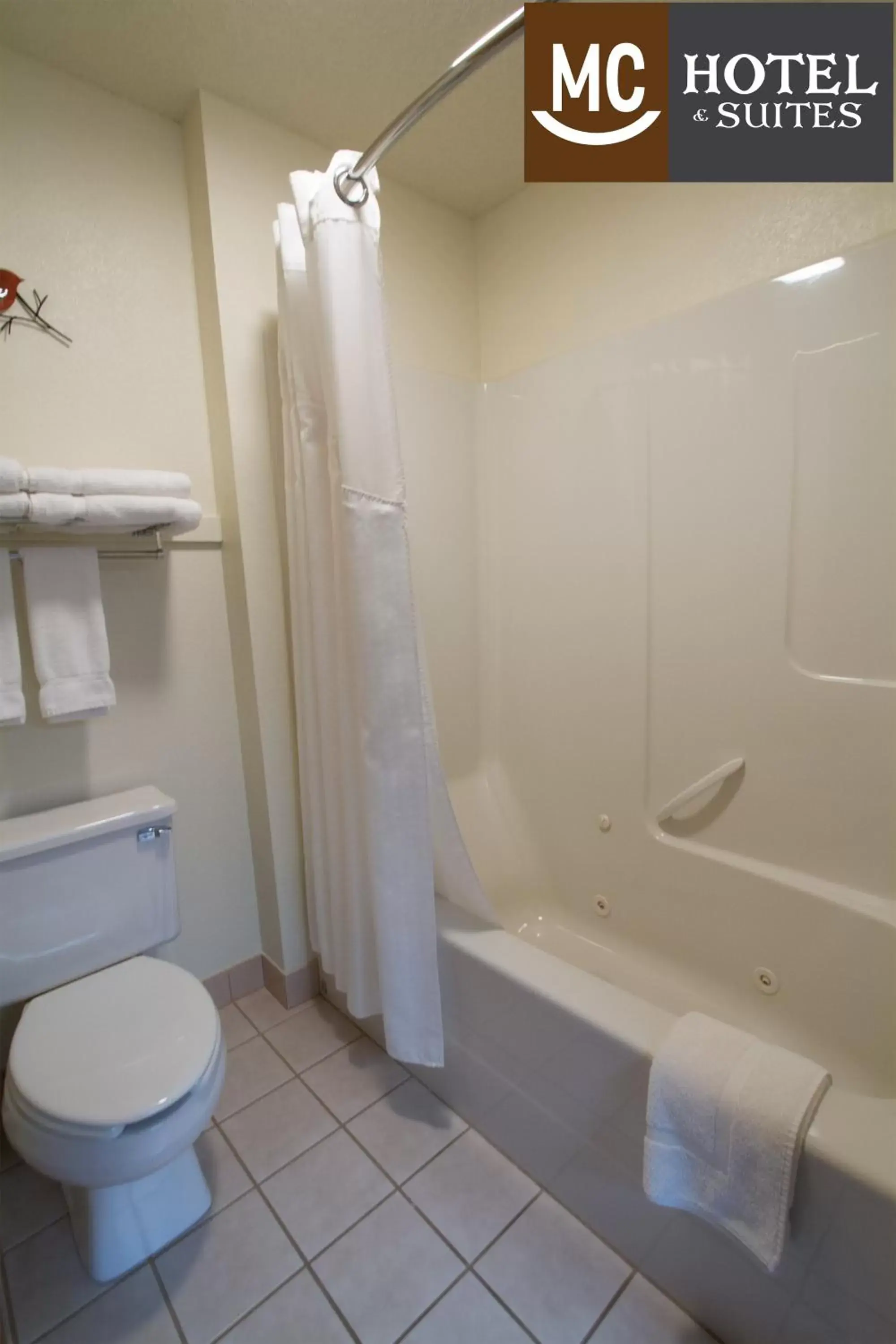 Bathroom in Miles City Hotel & Suites