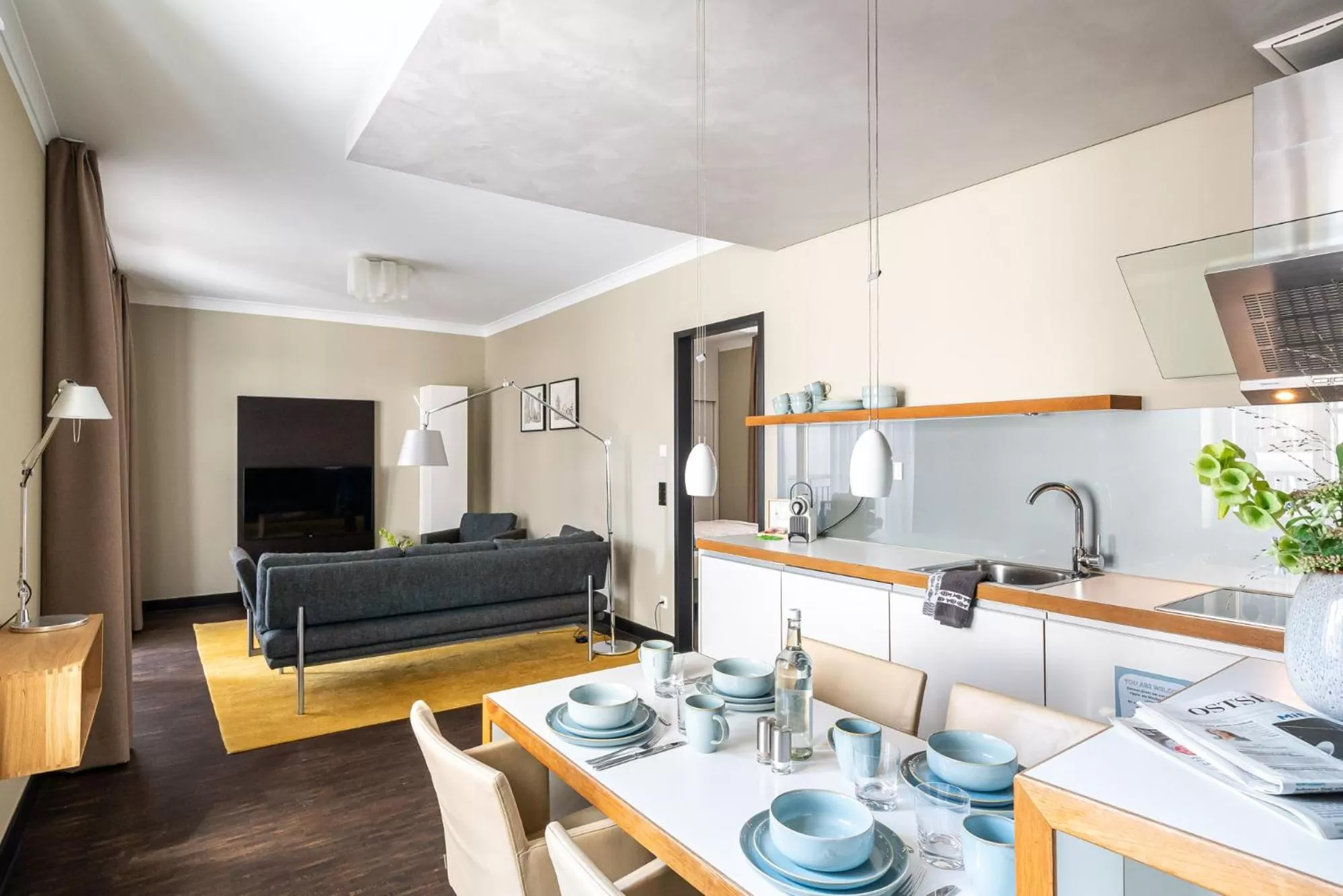 Photo of the whole room in The Green Rostock Apartment Hotel