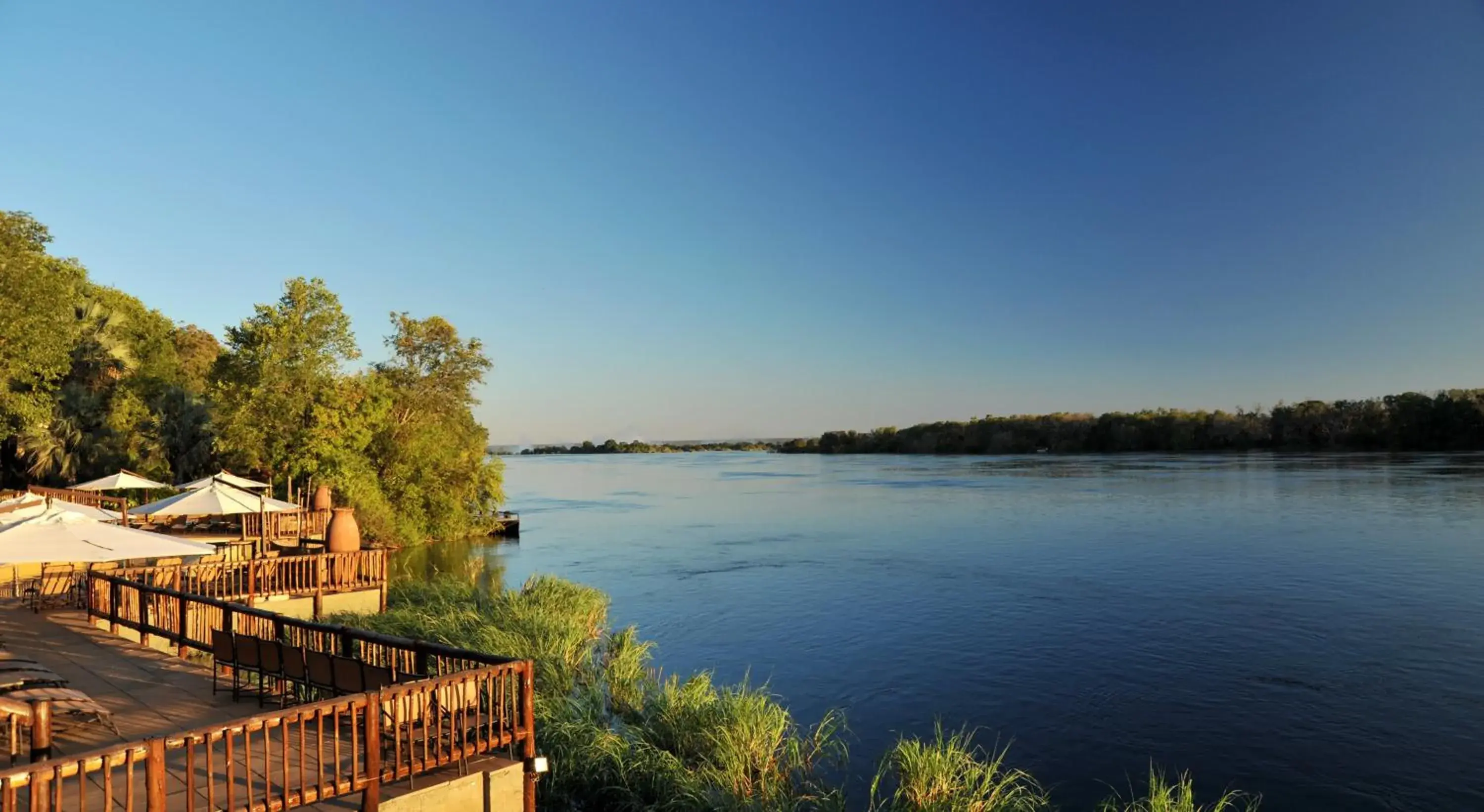 River view in Aha The David Livingstone Safari Lodge & Spa