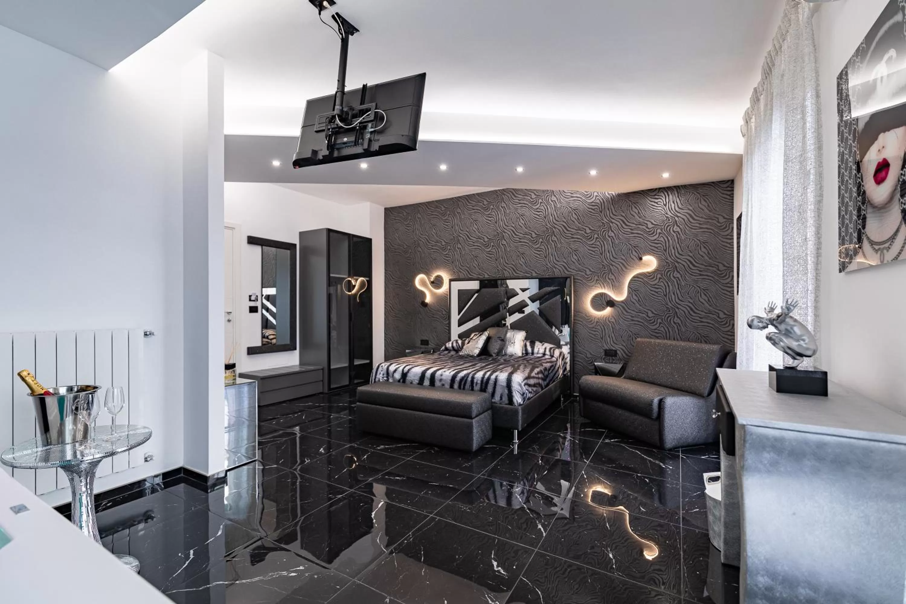 Seating Area in Prezioso suites & rooms