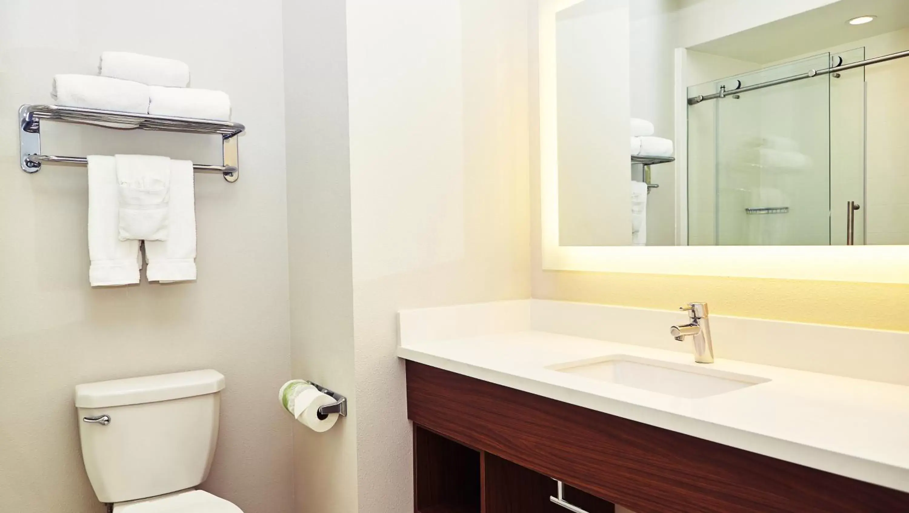 Bathroom in Holiday Inn Express & Suites Corona, an IHG Hotel