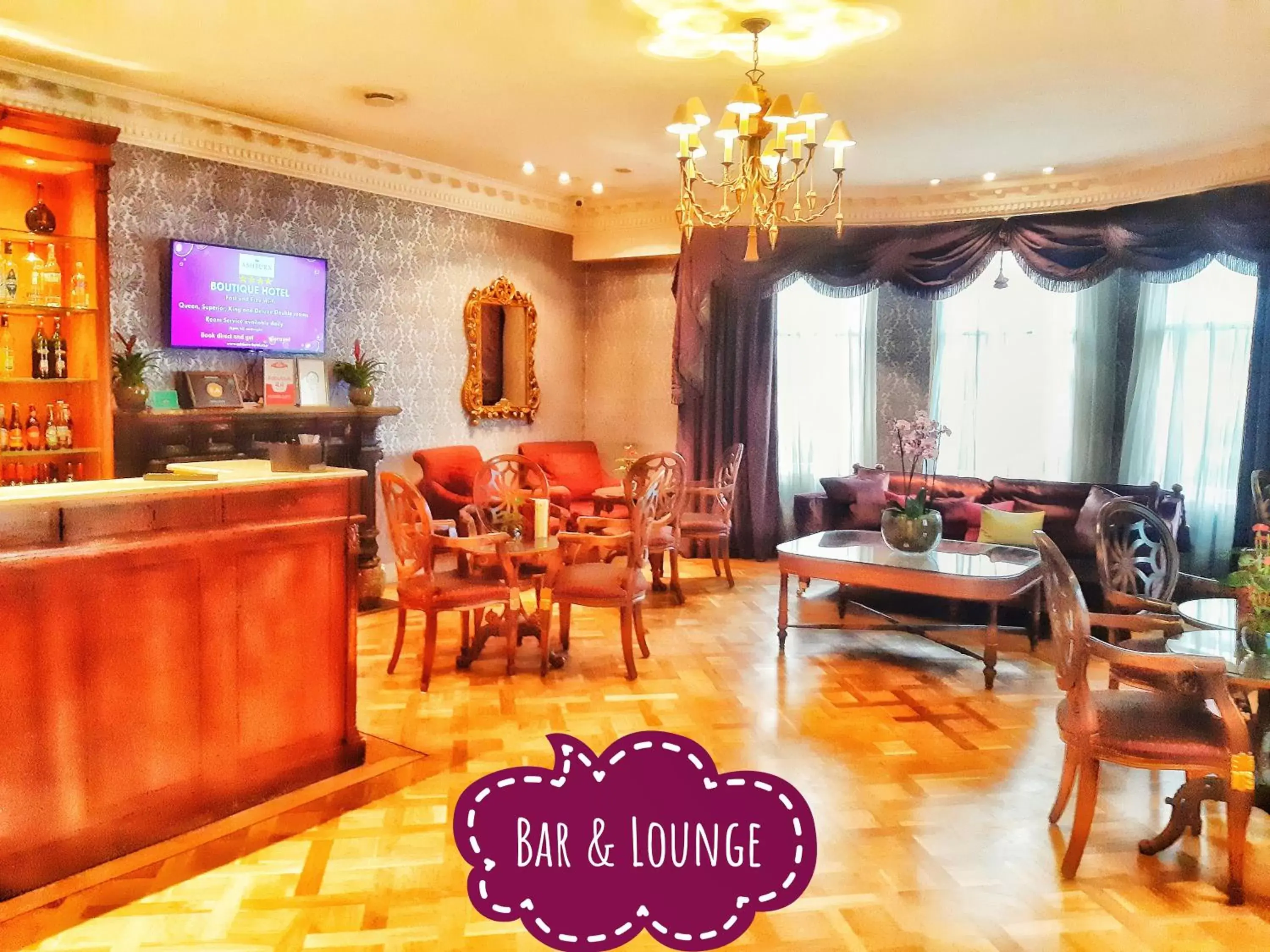 Lounge or bar in Ashburn Hotel