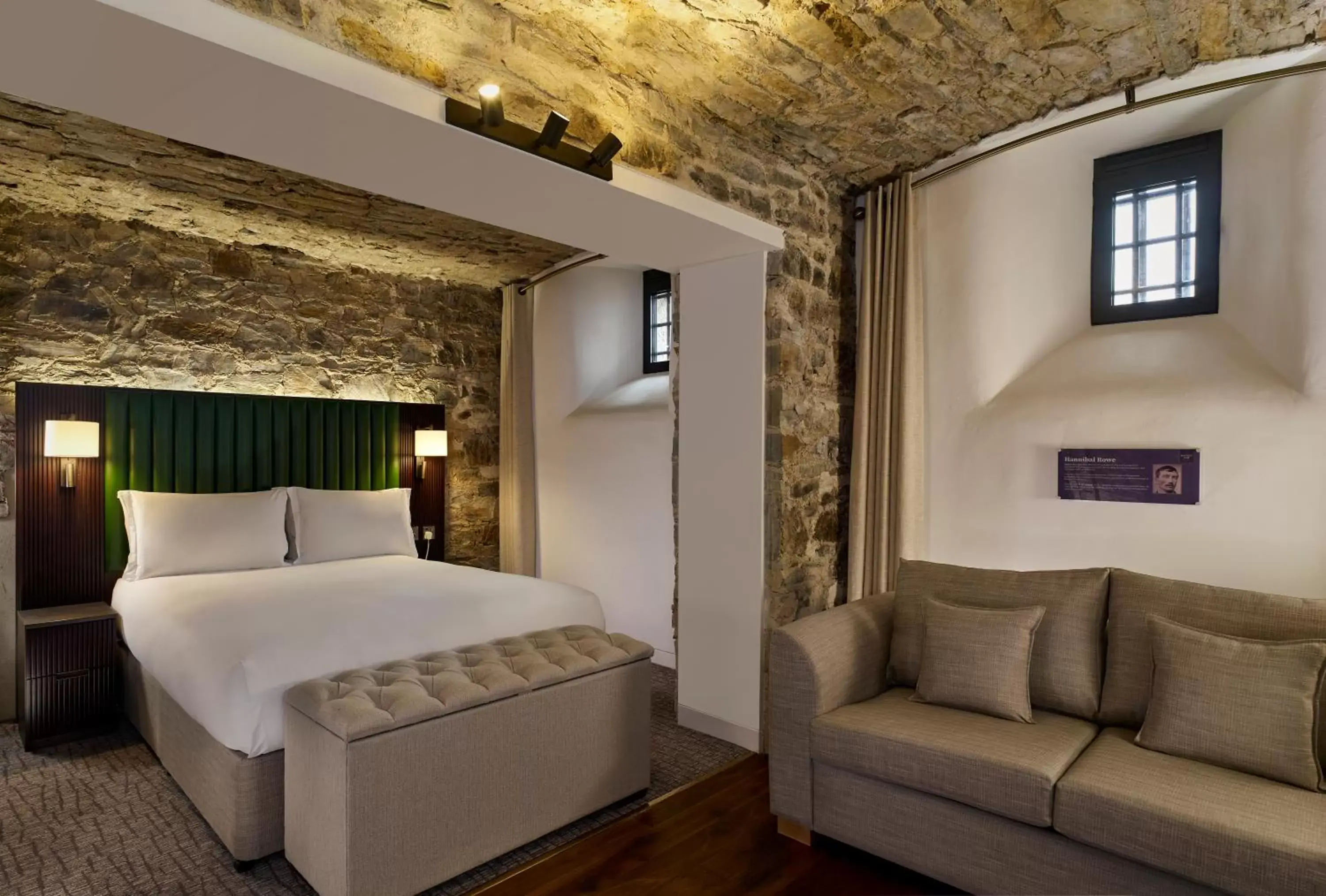 Bed in Bodmin Jail Hotel Bed in Bodmin Jail Hotel