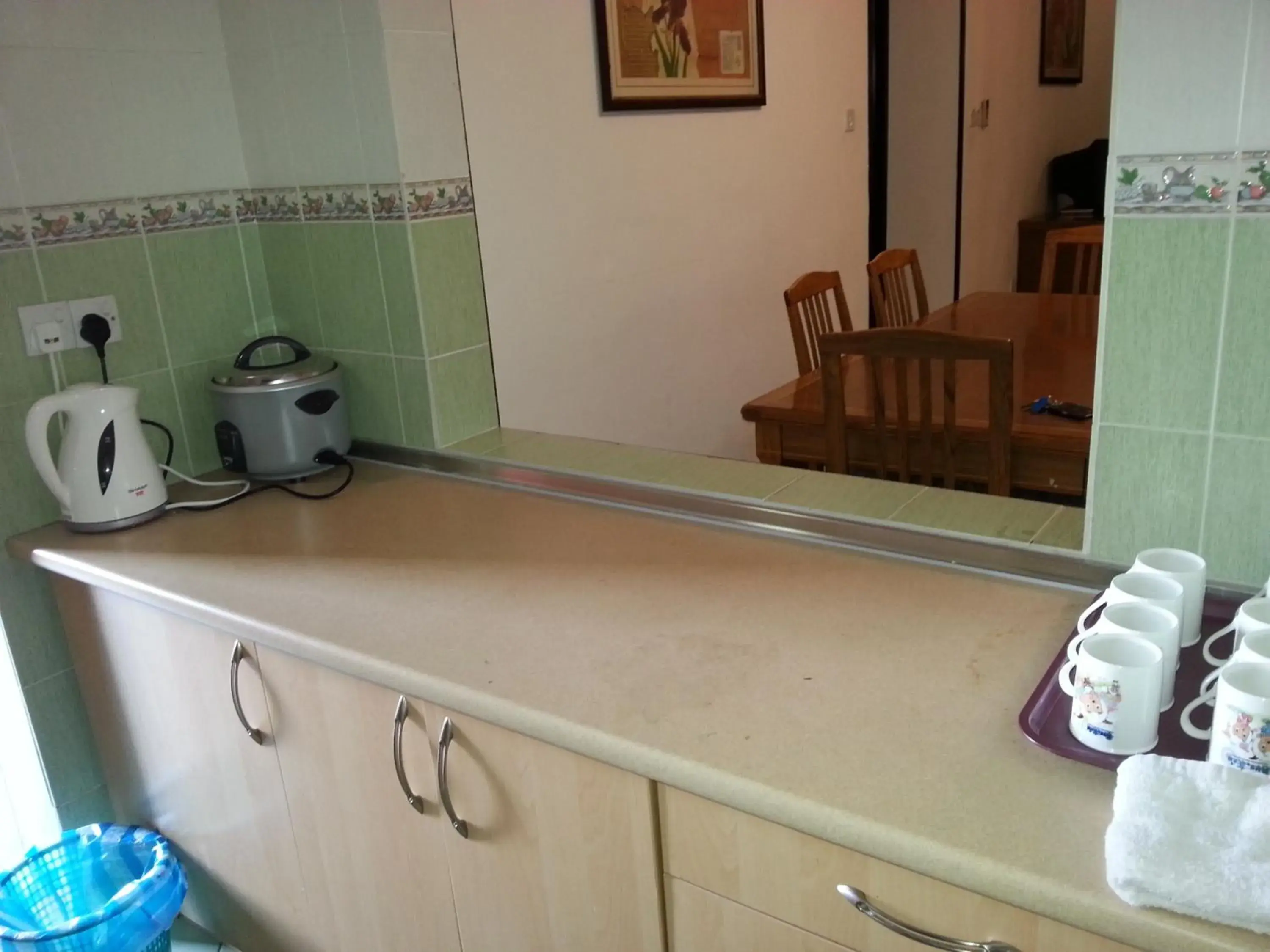 Kitchen or kitchenette, Kitchen/Kitchenette in Dorcas Service Apartment - Marina Court