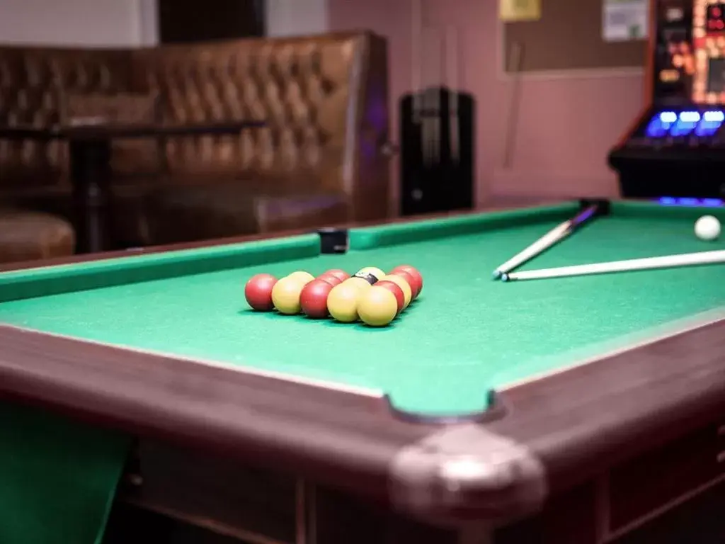 Activities, Billiards in The Crewe Arms Hotel