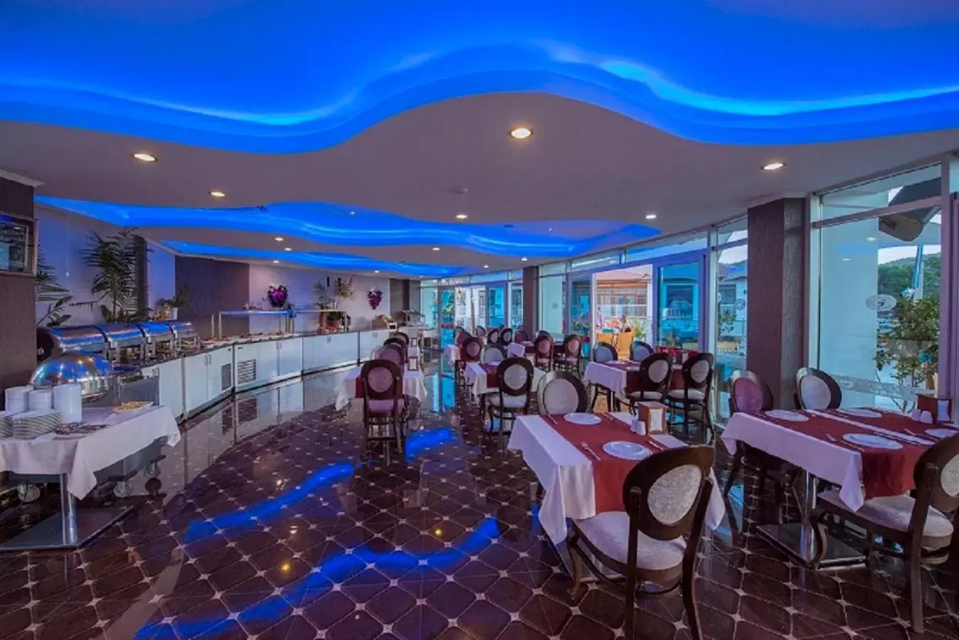 Food and drinks, Restaurant/Places to Eat in Ocean Blue High Class Hotel & SPA