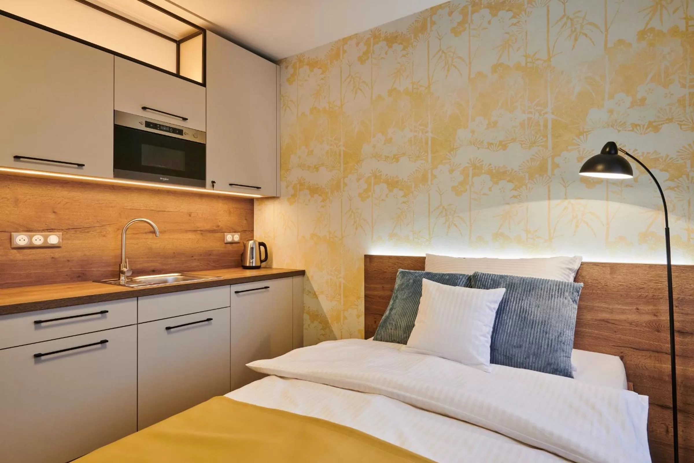 Bed in Hotel Alfréd a Hermína