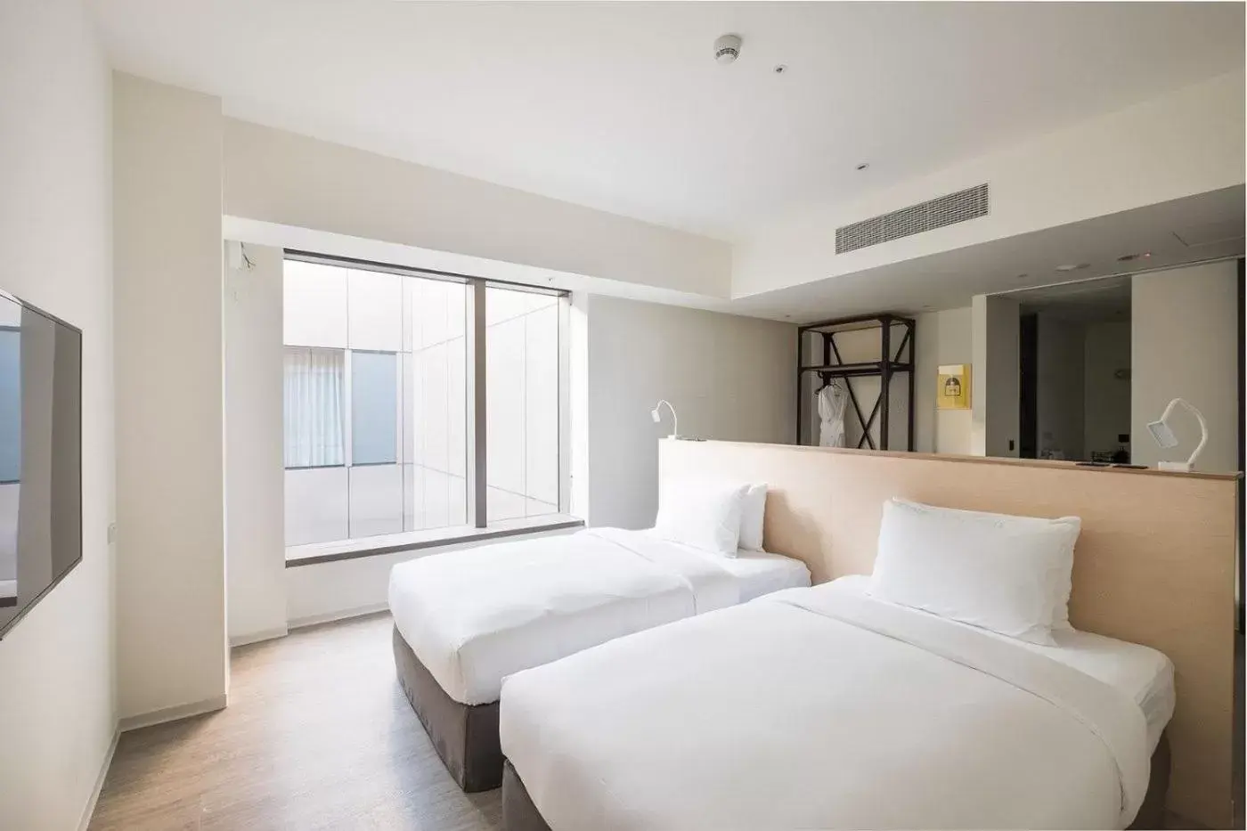 Bed in amba Taipei Songshan Bed in amba Taipei Songshan