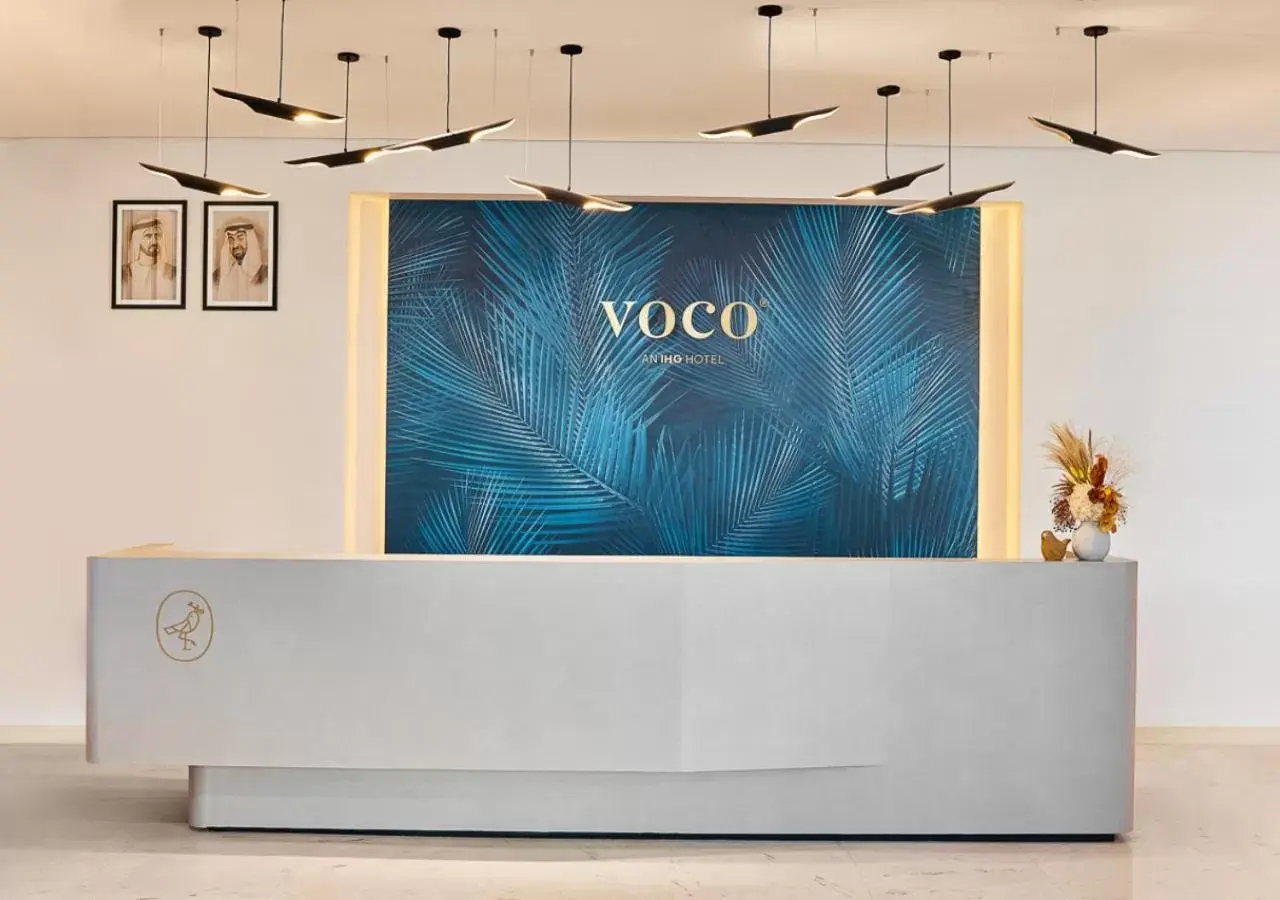 Lobby or reception, Property Logo/Sign in voco Dubai The Palm, an IHG Hotel