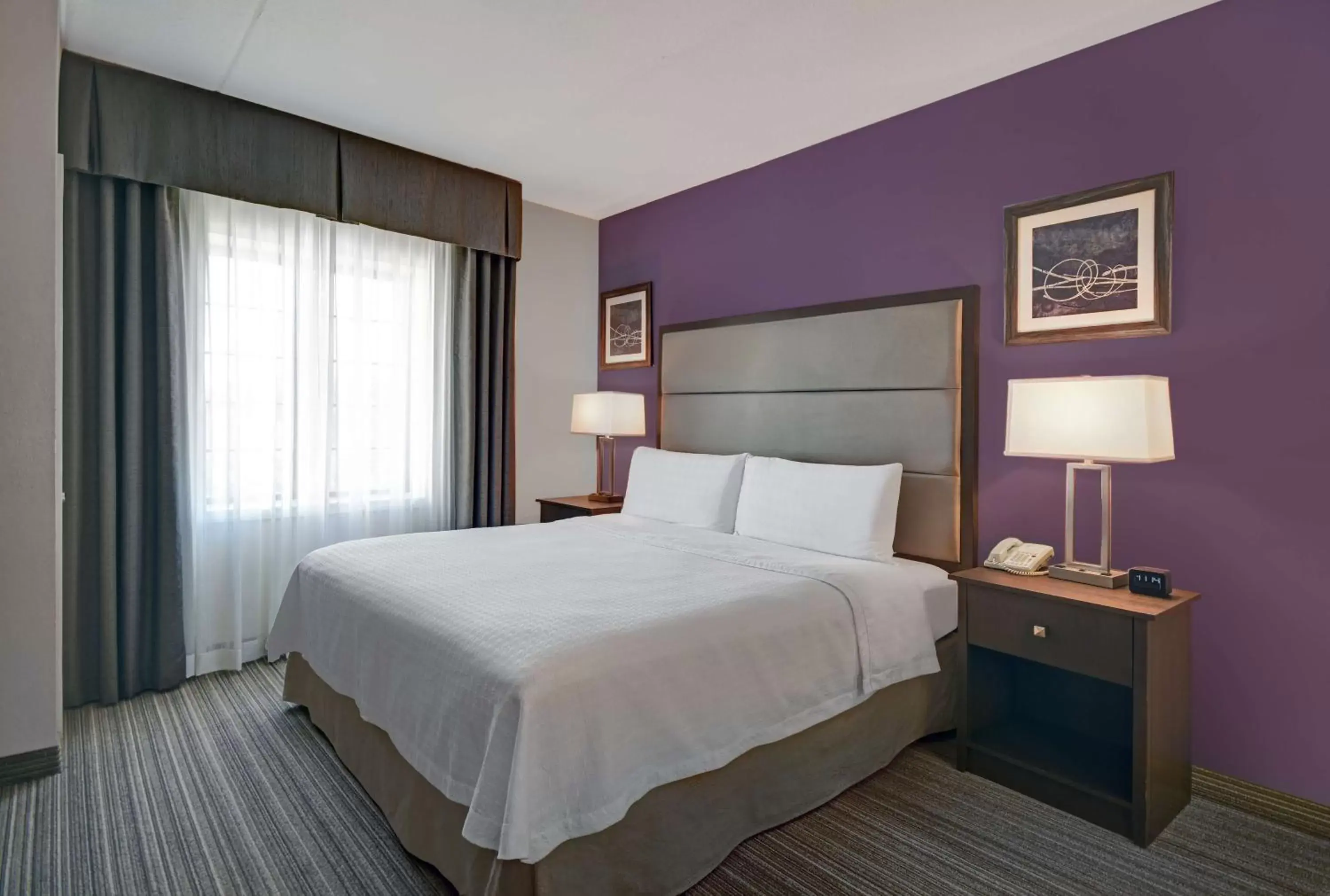 Bed in Homewood Suites by Hilton Eatontown