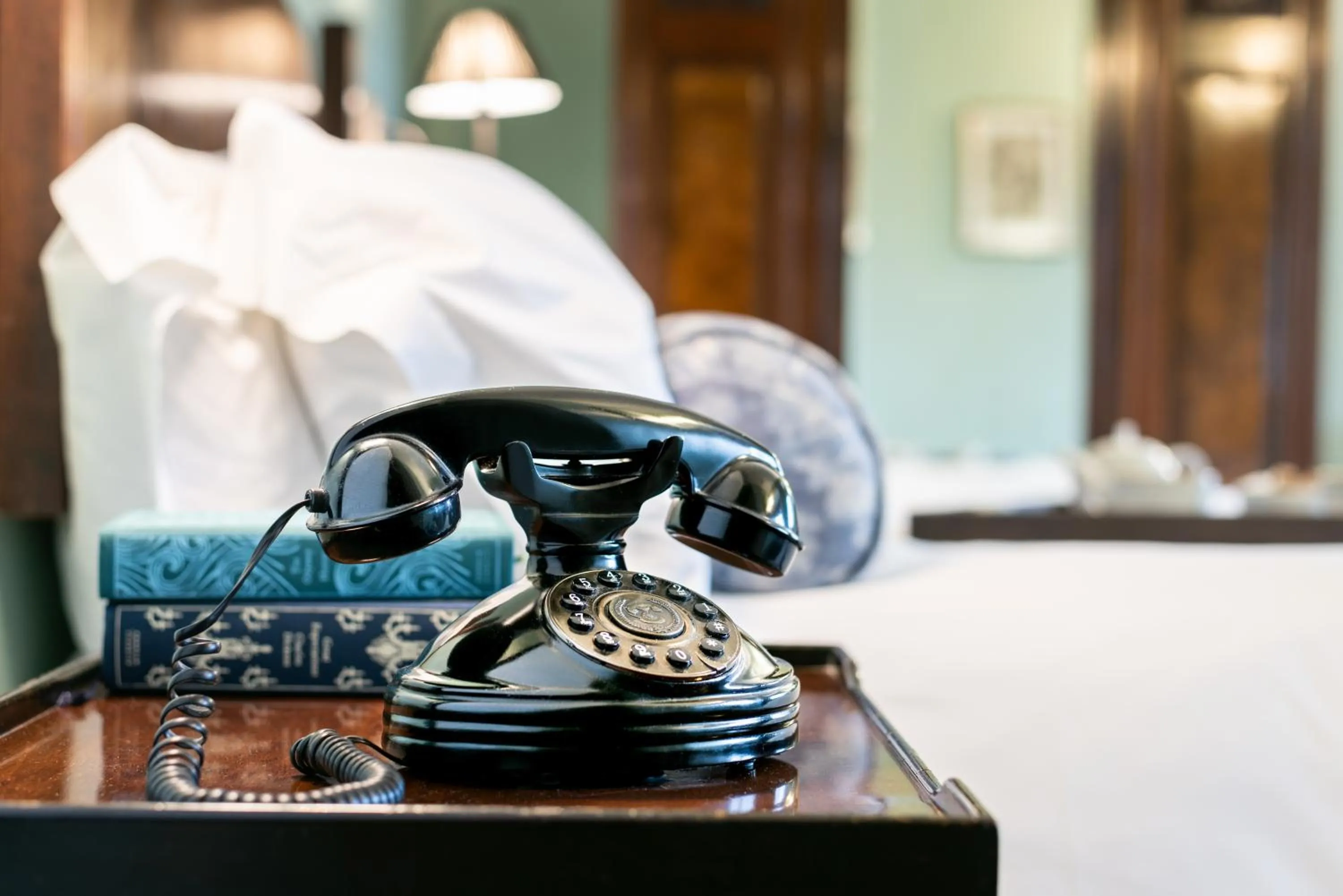 Decorative detail, Bed in Burley Manor